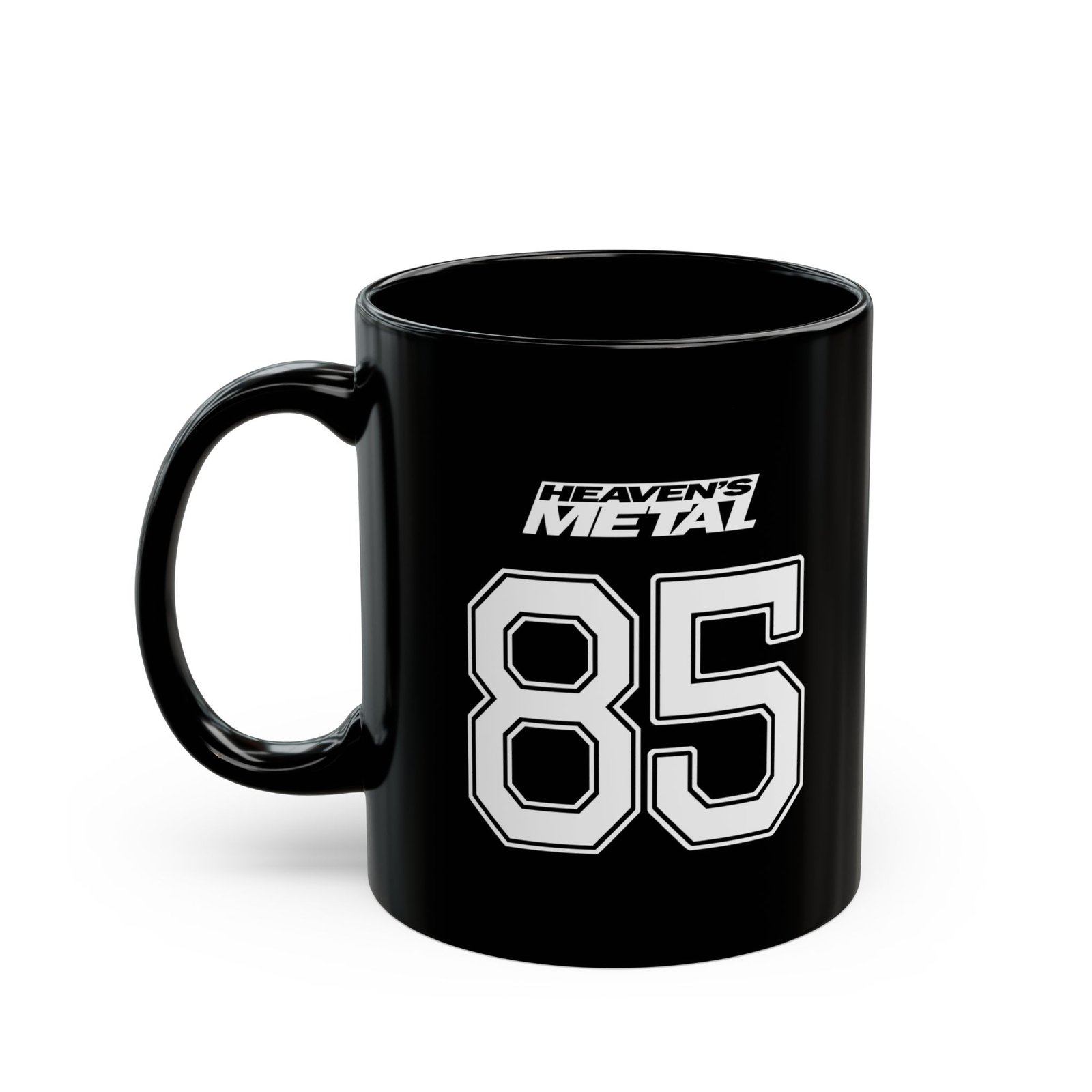 Heaven's Metal 85 11oz Black Mugs