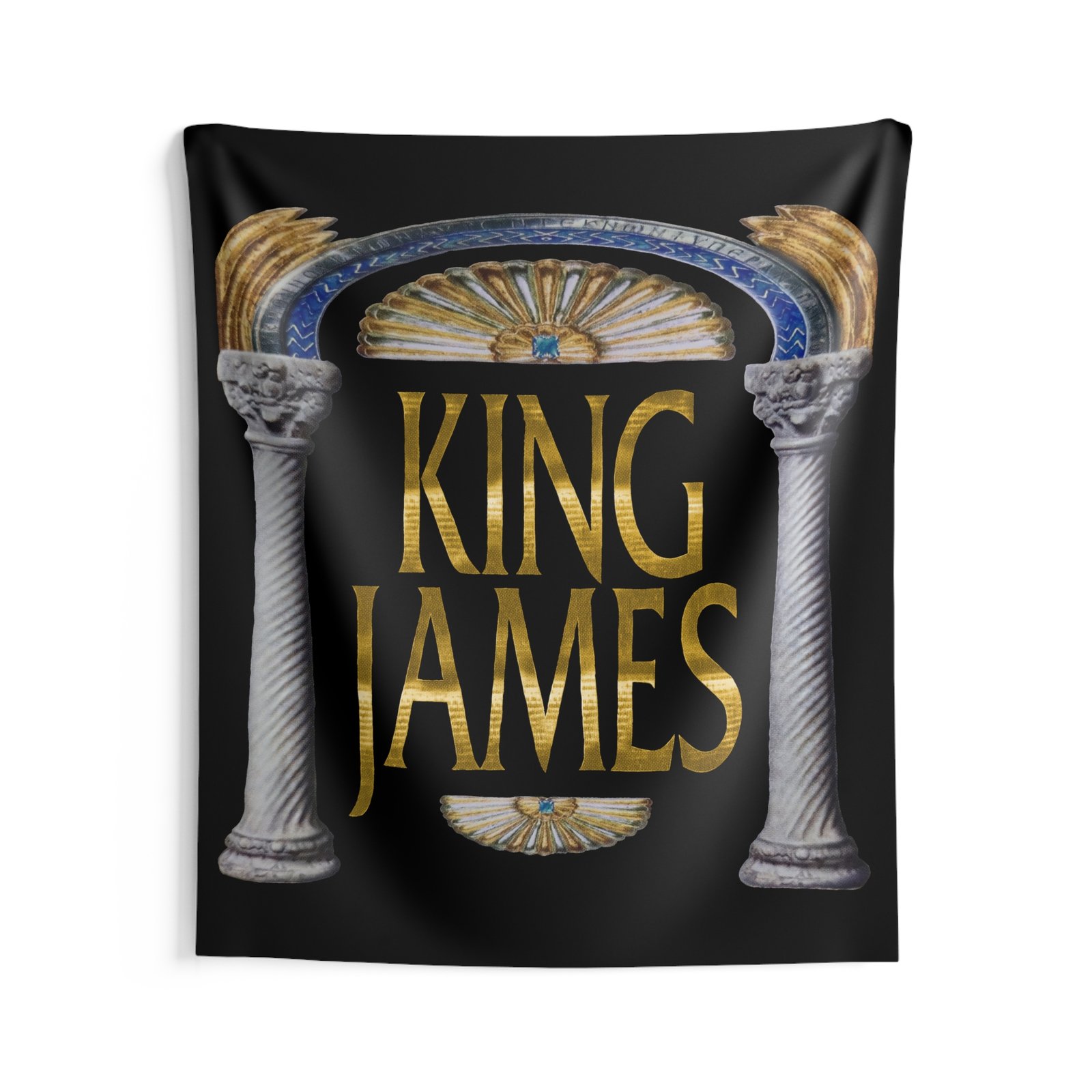 King James Indoor Wall Tapestries