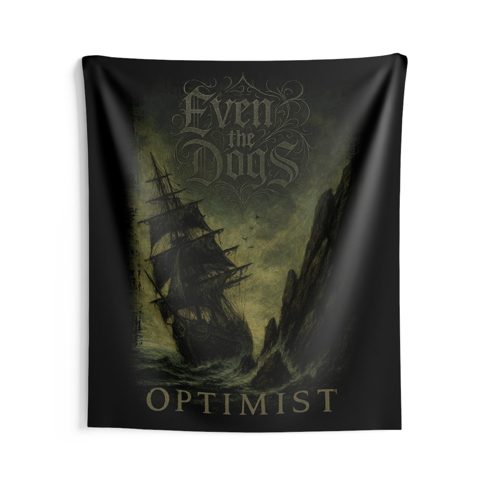 Even The Dogs - Optimist Indoor Wall Tapestries