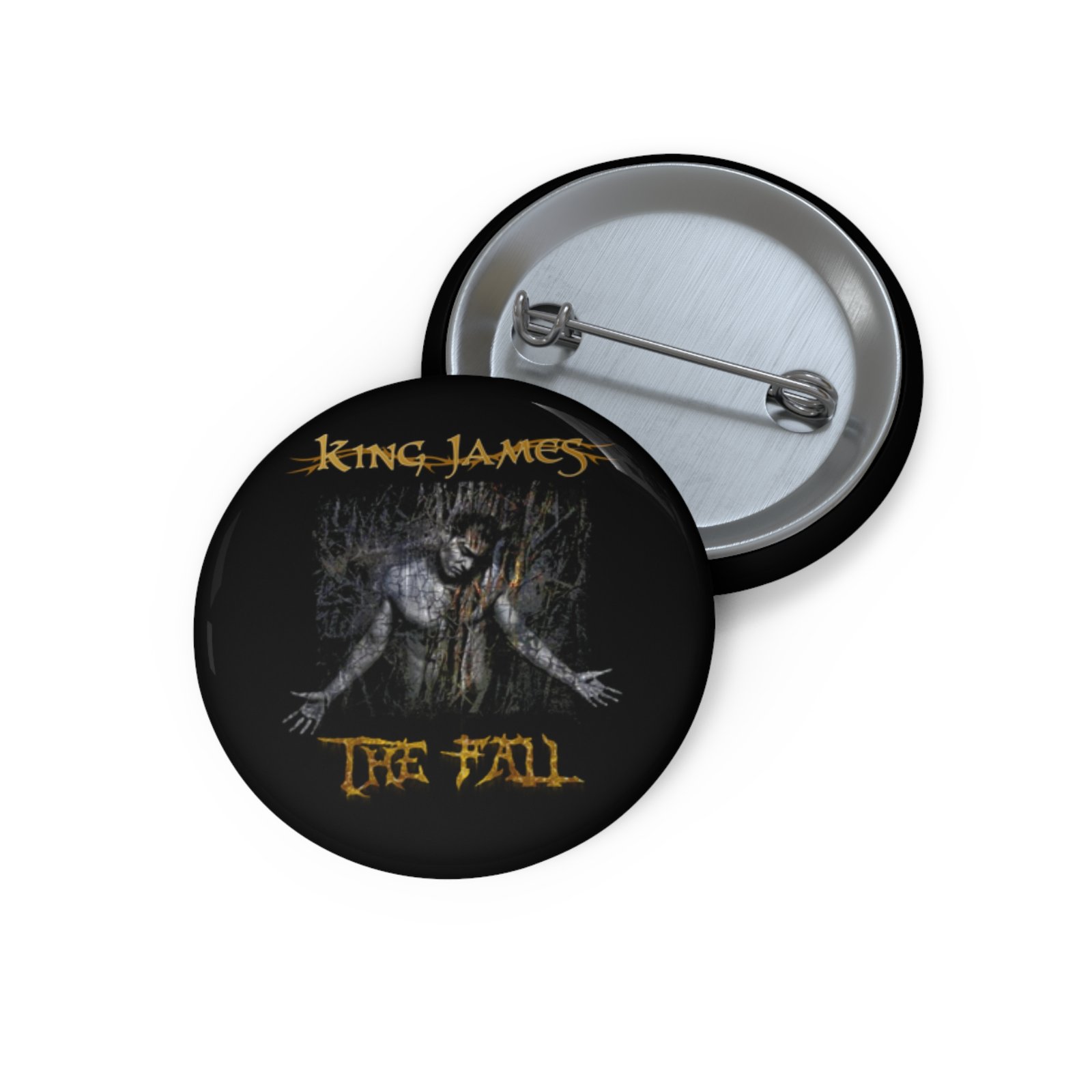King James - The Fall Pin Buttons