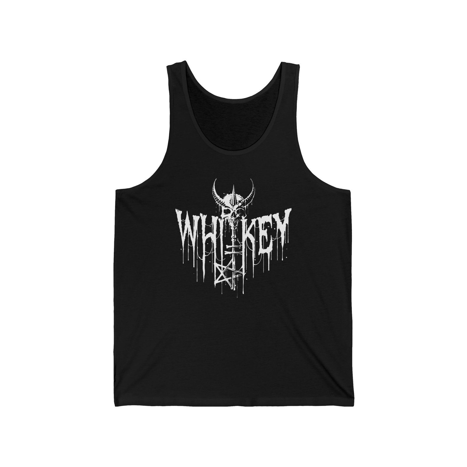Whipkey Skull Key Logo Unisex Jersey Tank Top