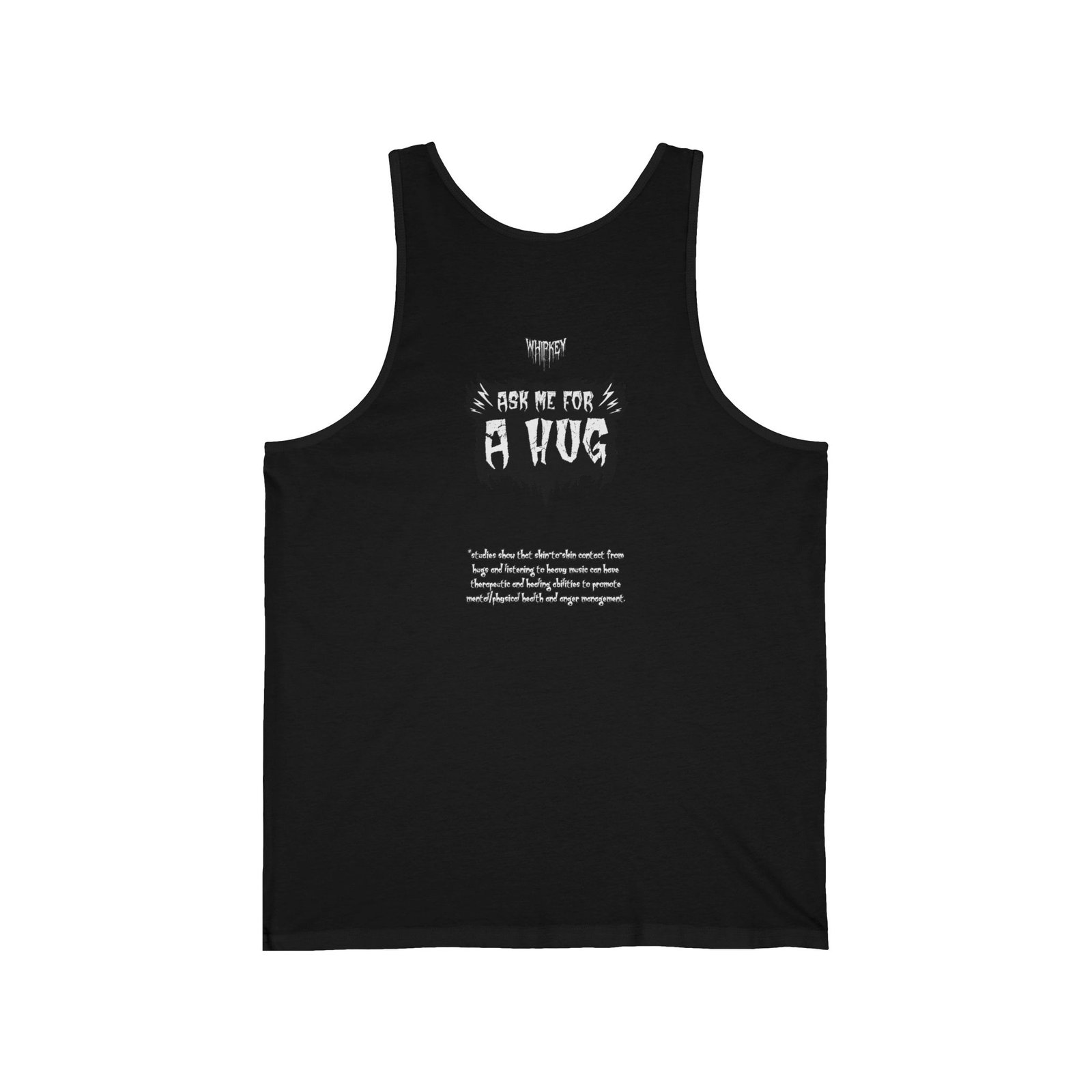 Whipkey - Healing Hugs Unisex Jersey Tank Top (2-Sided) - Image 2