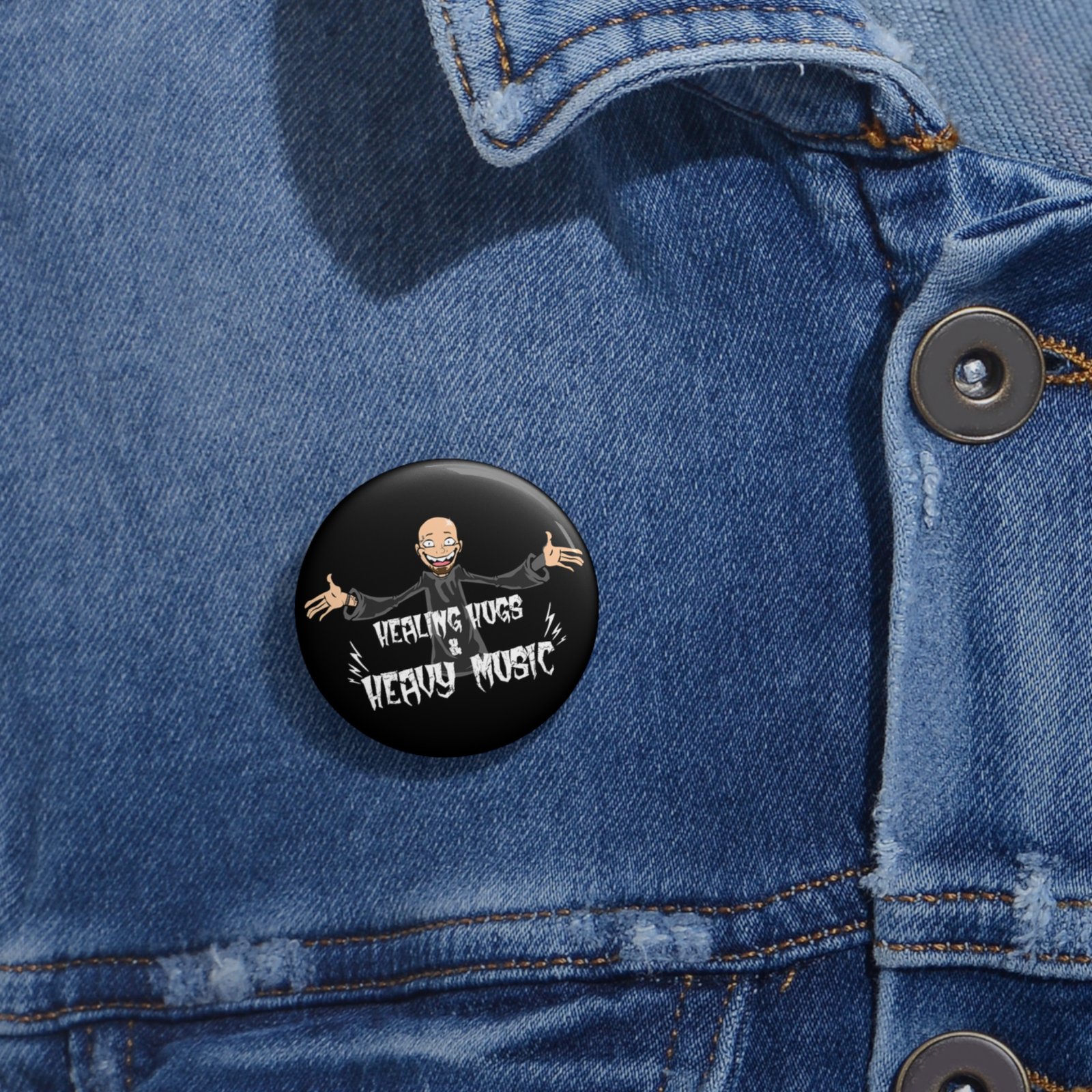 Whipkey - Healing Hugs Pin Buttons - Image 2