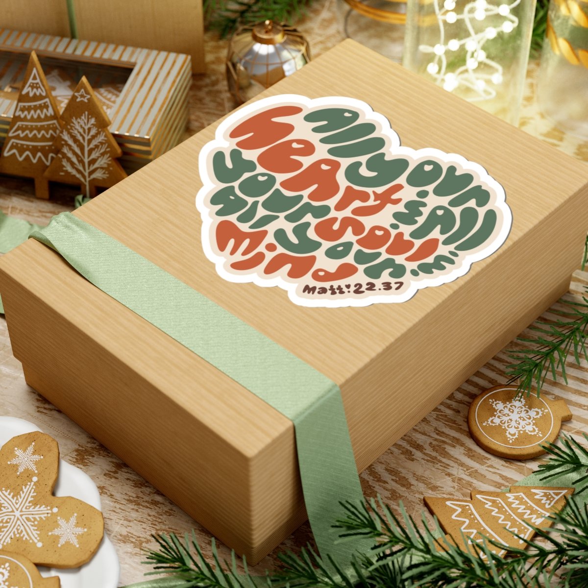 Heart Soul And Mind - Limited Fall Edition Die Cut Stickers (Natural) - Image 3