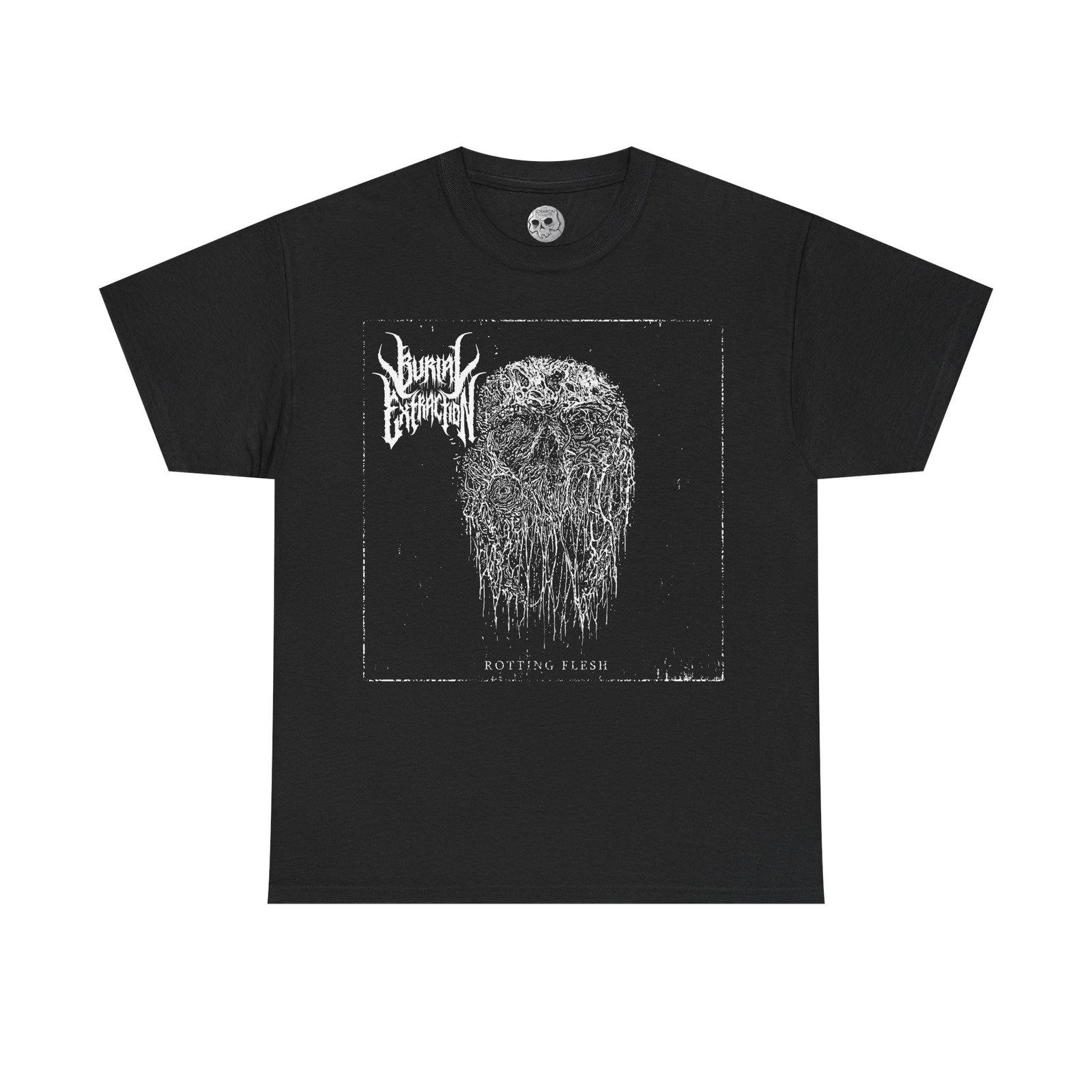 Burial Extraction - Rotting Flesh (The Charon Collective Short Sleeve T-shirt