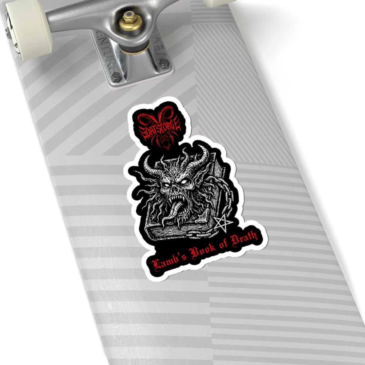 Goatscorge - Lamb's Book Of Death Die Cut Stickers