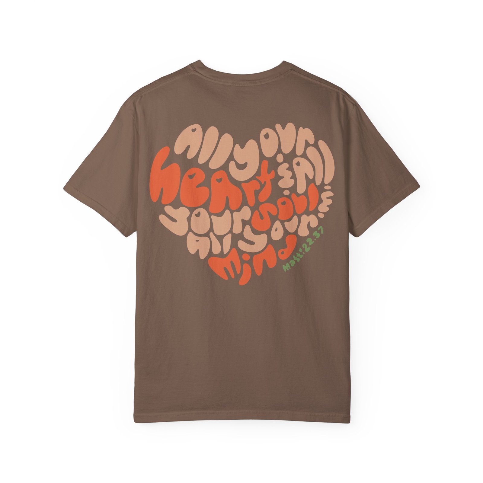 Heart Soul And Mind - Limited Fall Edition Unisex Garment-Dyed T-shirt - Image 2