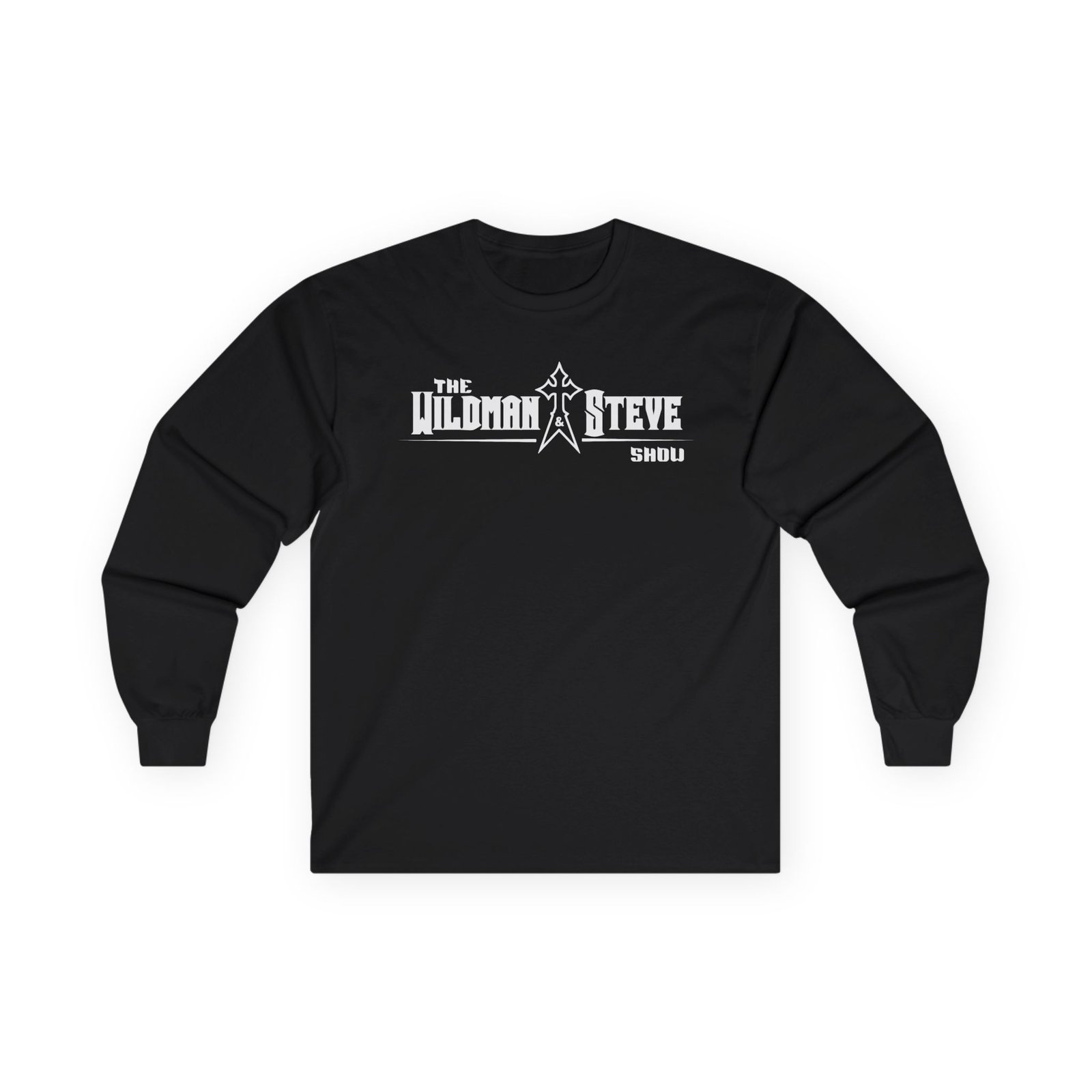 The Wildman And Steve Show Logo Long Sleeve Tshirt