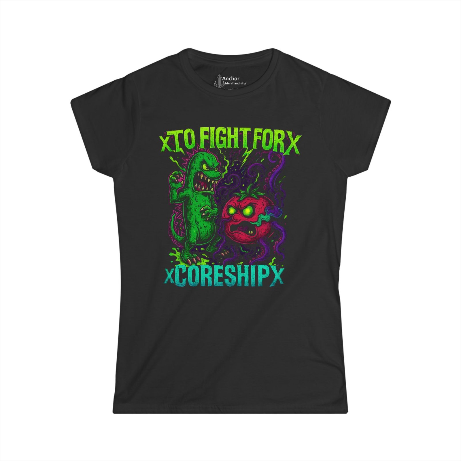 To Fight For - xCORESHIPx Veggies Women's Short Sleeve Tshirt