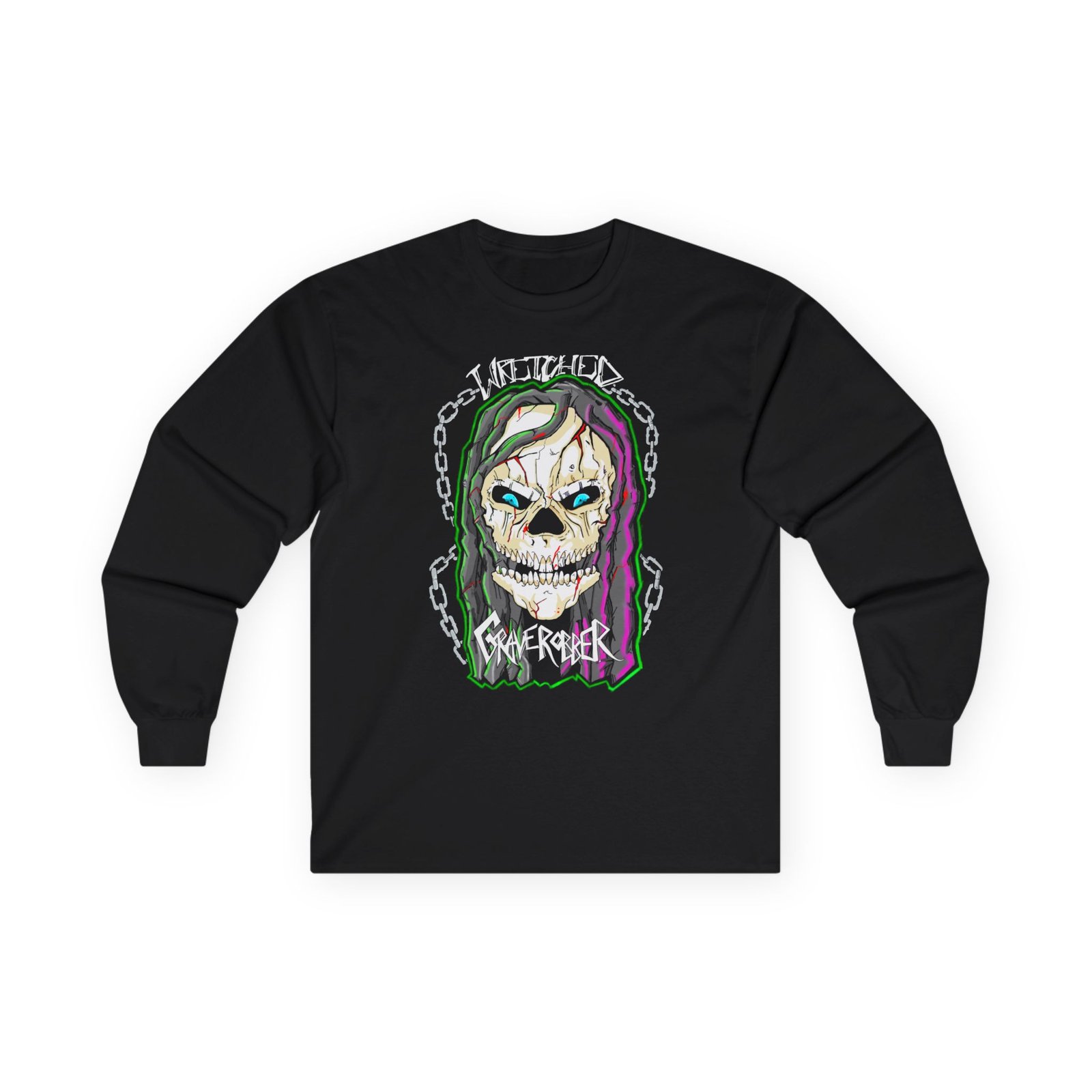 Wretched Graverobber - Chains Long Sleeve Tshirt