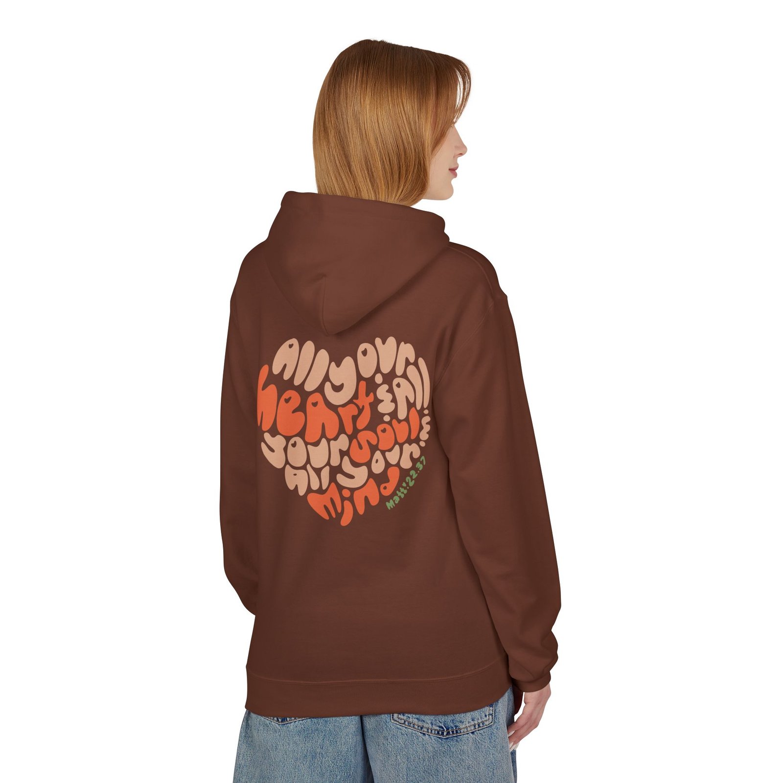 Heart Soul And Mind - Limited Fall Edition Unisex Midweight Softstyle Fleece Hoodie - Image 4