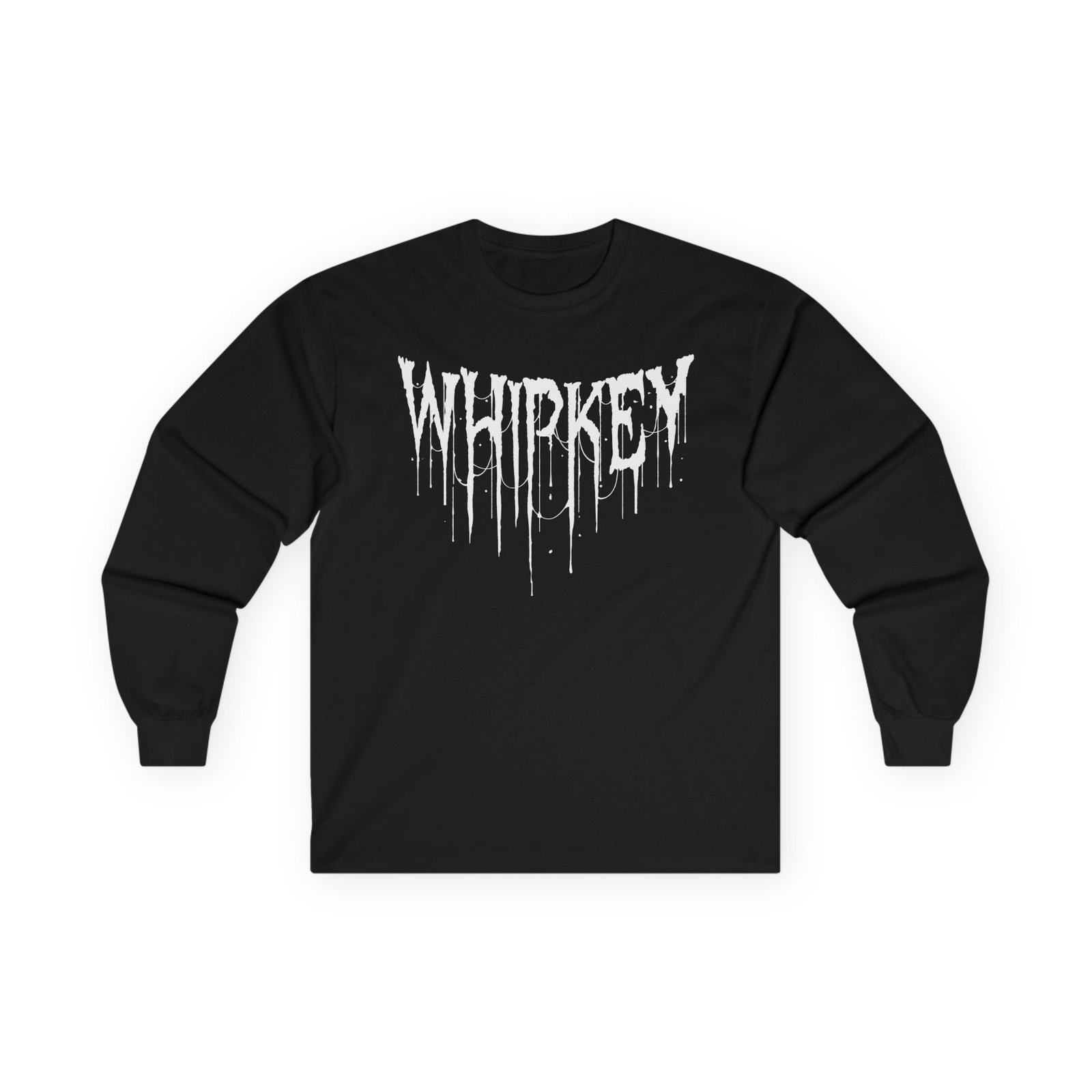 Whipkey Skull Key Logo Long Sleeve Tshirt (2-Sided) - Image 2
