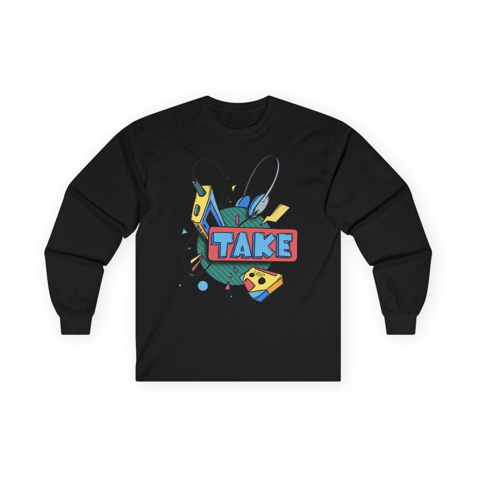 Take 80's Walkman Long Sleeve Tshirt