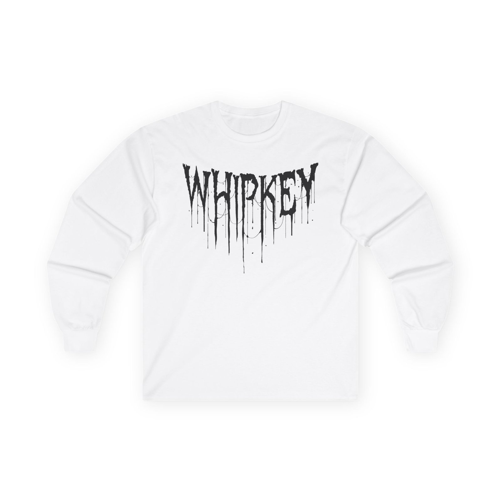 Whipkey Skull Key Logo Long Sleeve Tshirt (2-Sided) - Image 4