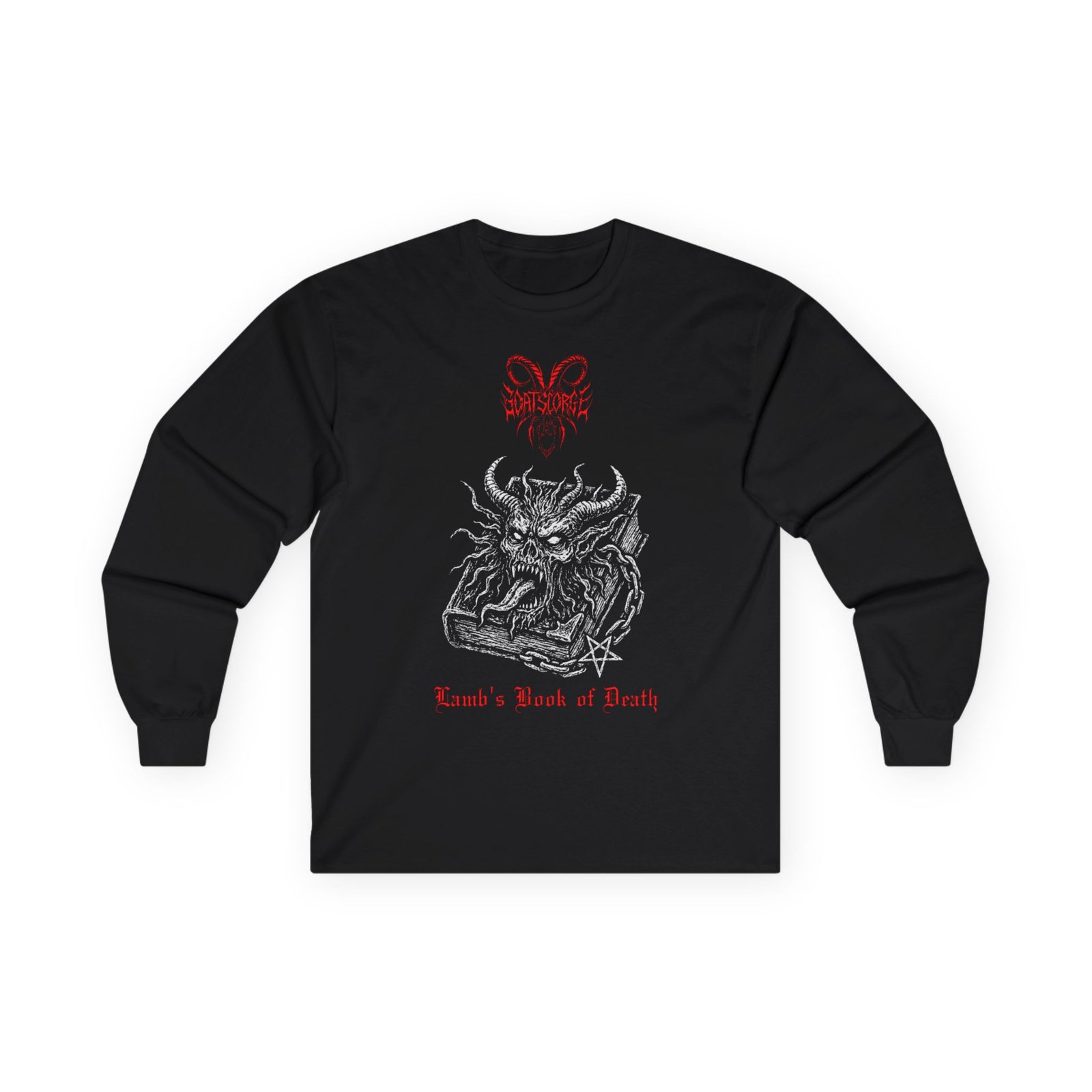 Goatscorge - Lamb's Book Of Death Long Sleeve Tshirt