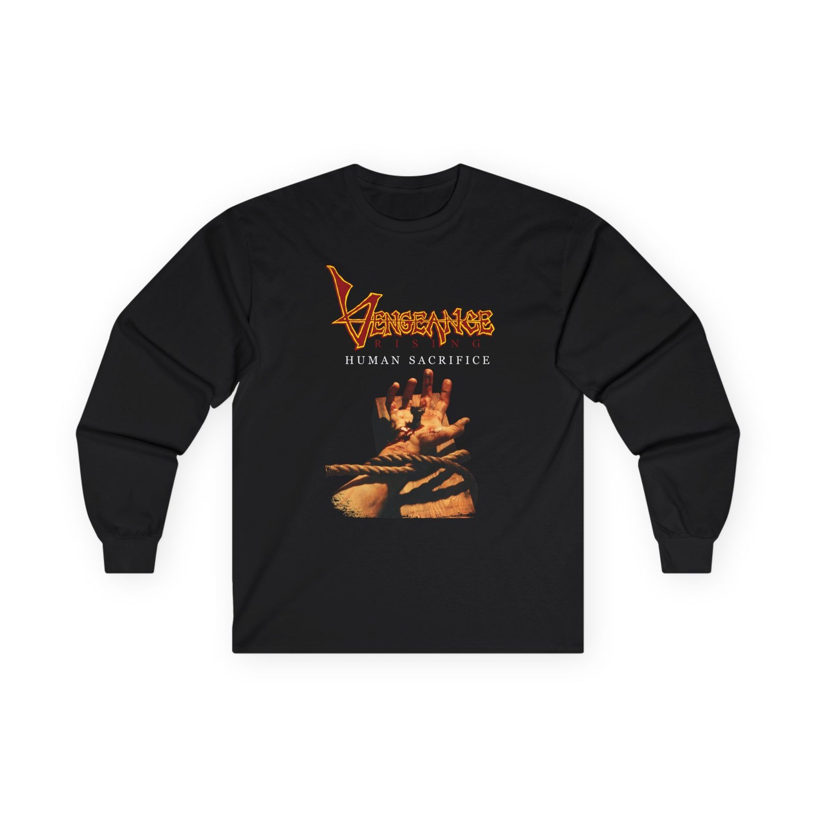 Vengeance Rising - Human Sacrifice Long Sleeve Tshirt