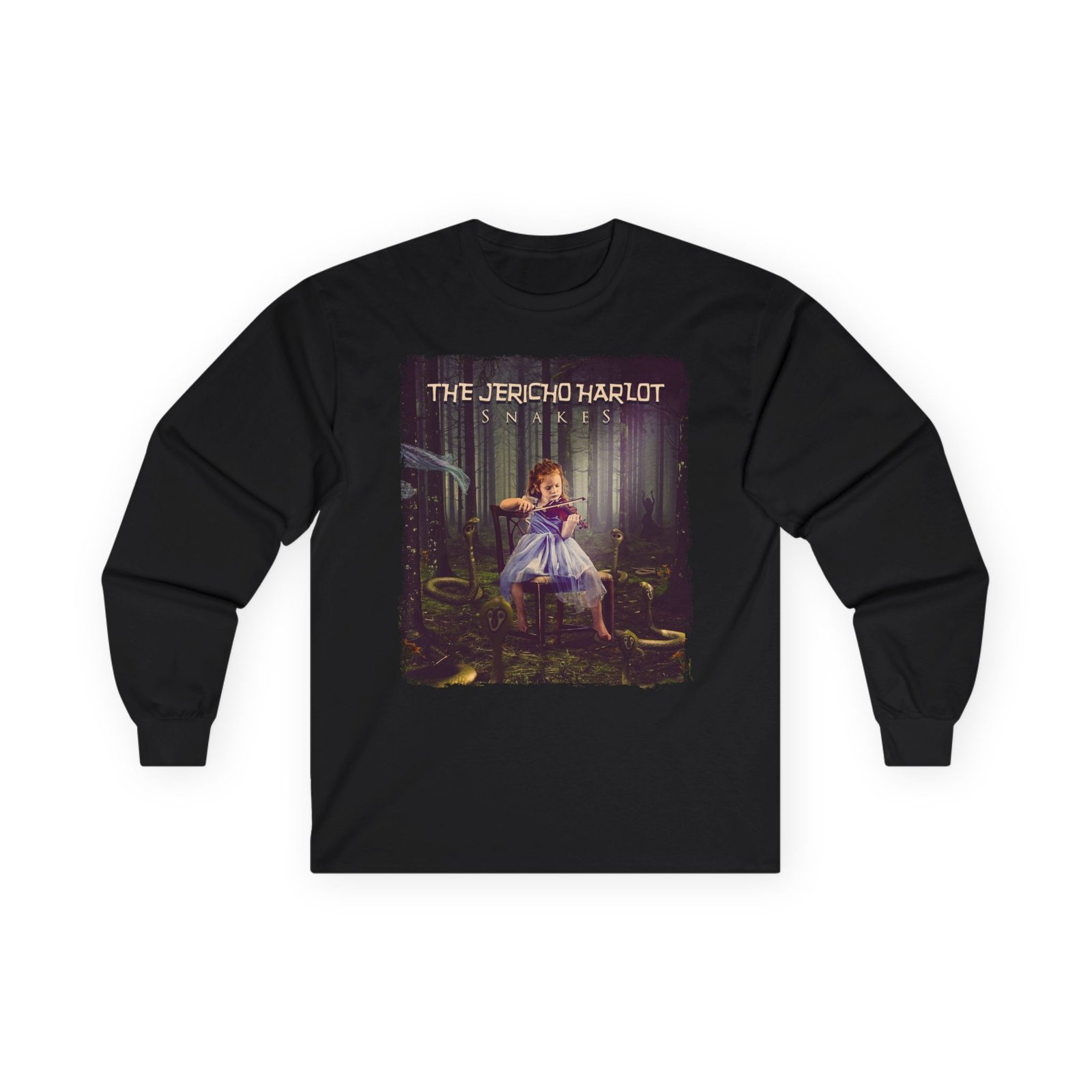 The Jericho Harlot - Snakes Long Sleeve Tshirt