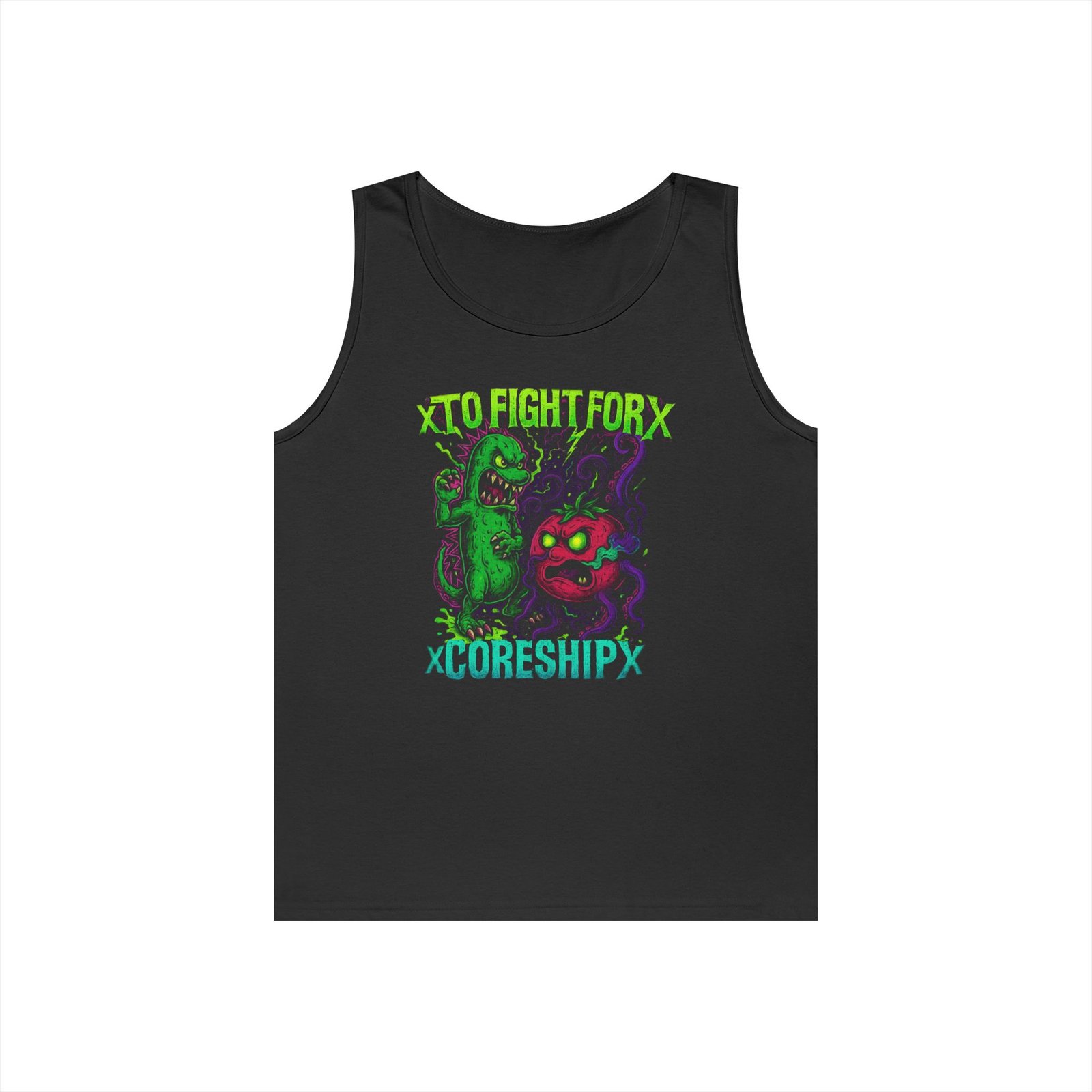To Fight For - xCORESHIPx Veggies Unisex Tank Top