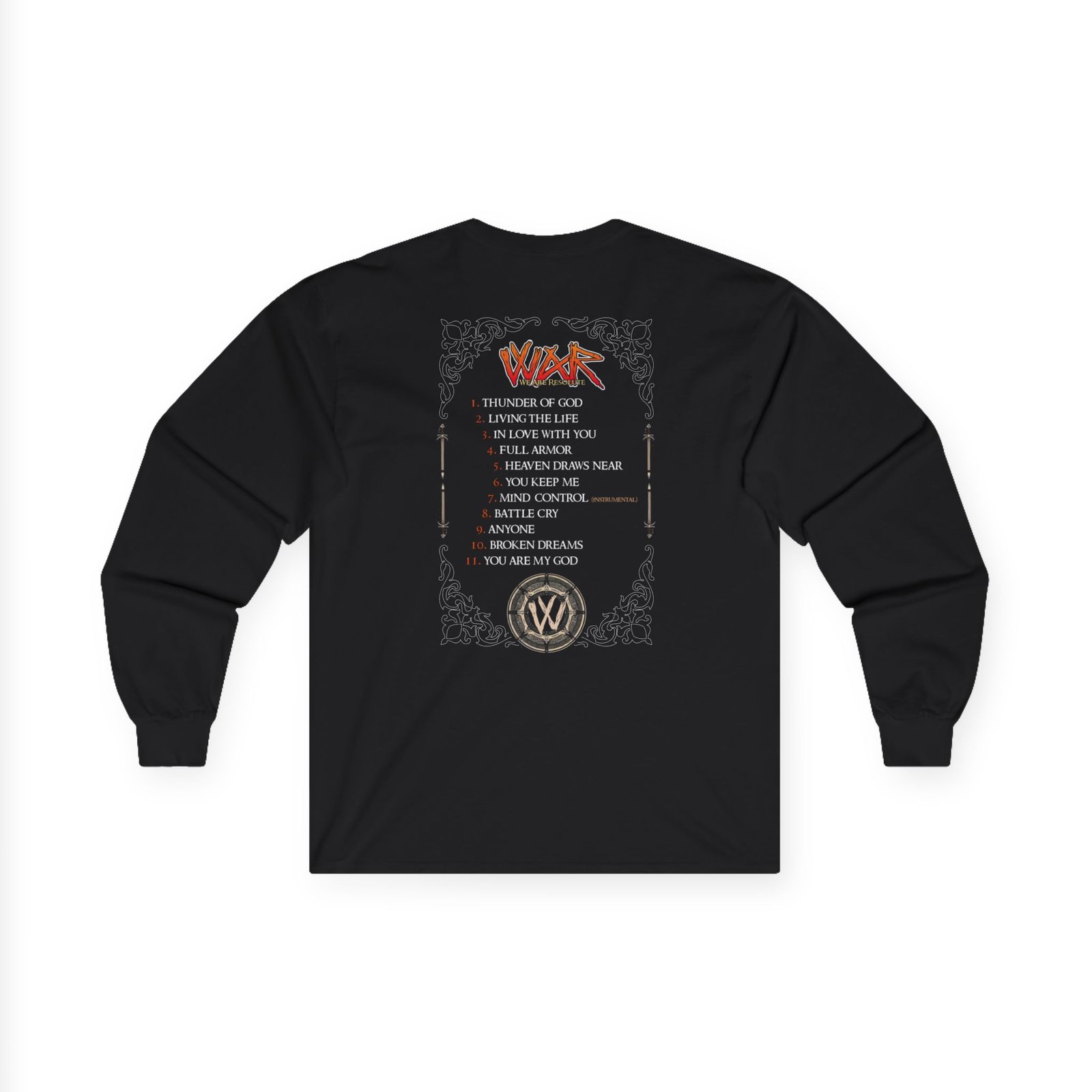 We Are Resolute - Full Armor Long Sleeve Tshirt (2-Sided) - Image 2