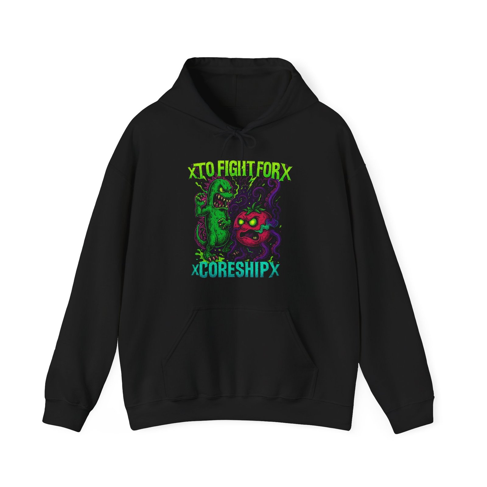 To Fight For - xCOREFIREx Veggies Pullover Hooded Sweatshirt
