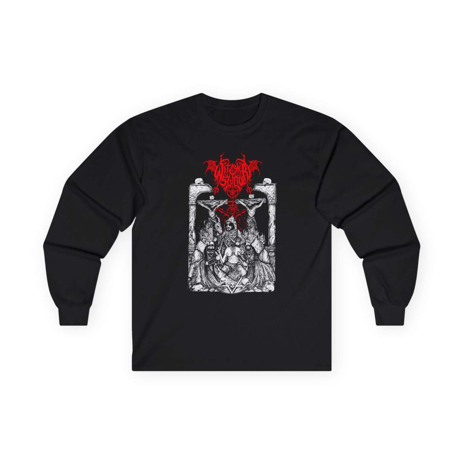 Witchery Suicide - The Decapitation Of Baphomet Long Sleeve Tshirt (2-Sided)