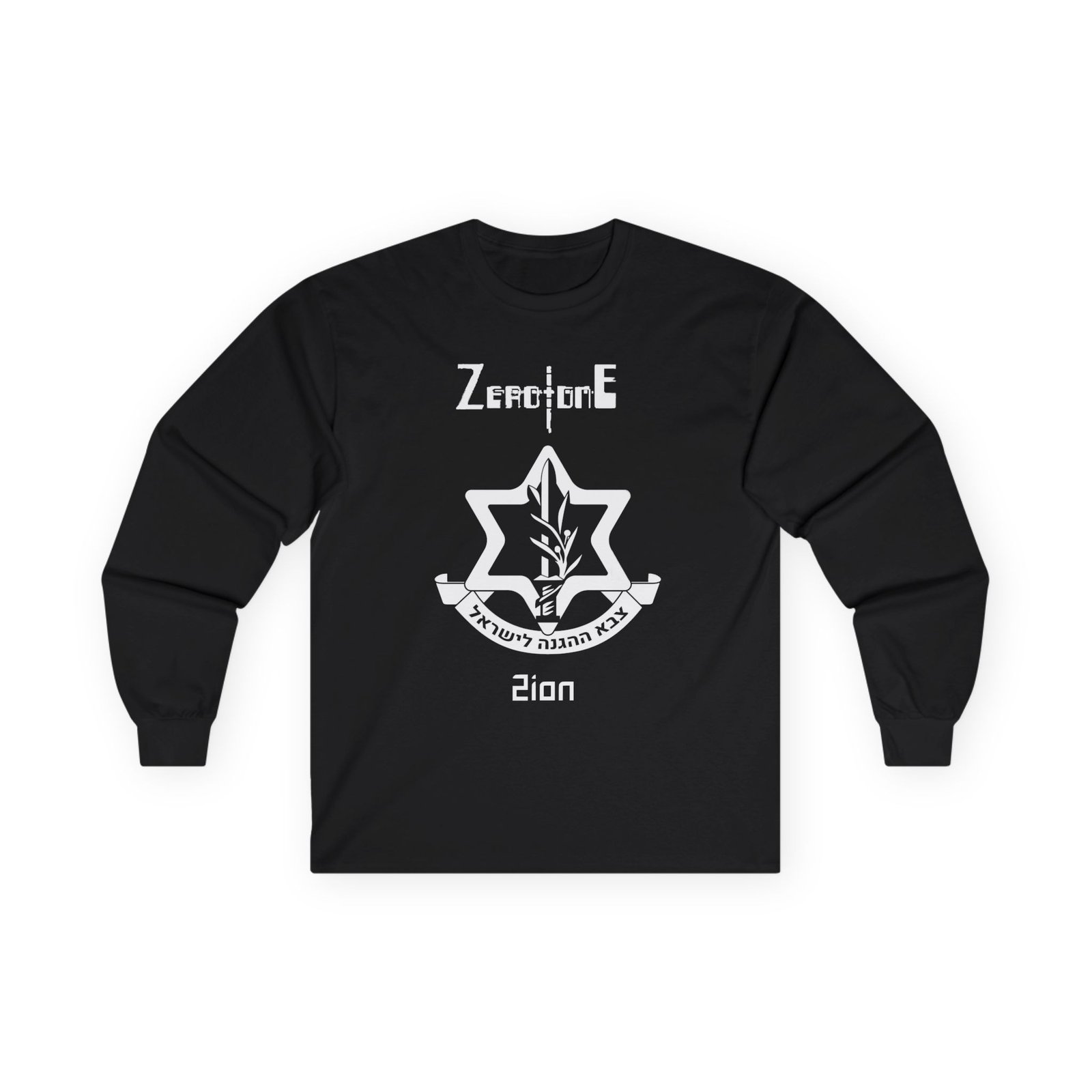 Zerotone - Bless Israel Long Sleeve Tshirt (2-Sided)