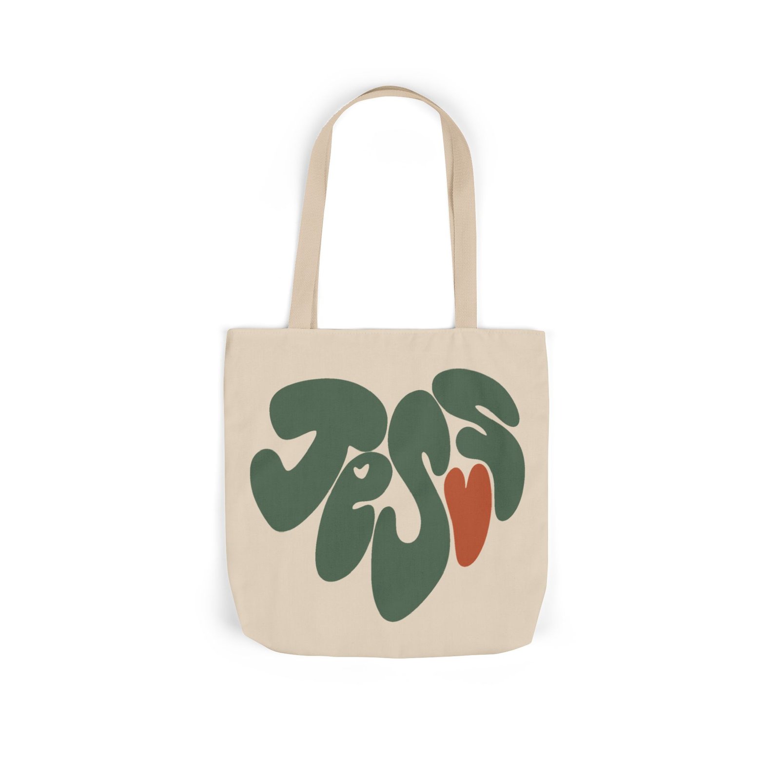 Heart Soul And Mind - Limited Fall Edition Canvas Tote Bag, 5-Color Straps (Natural)