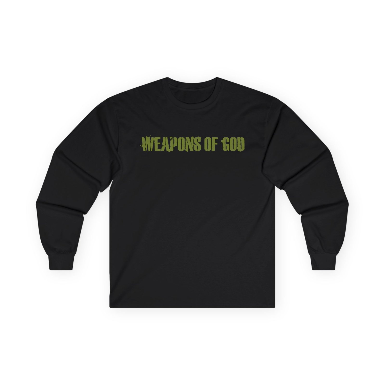 Weapons Of God - Give 'Em Jesus Long Sleeve Tshirt (2-Sided) - Image 2