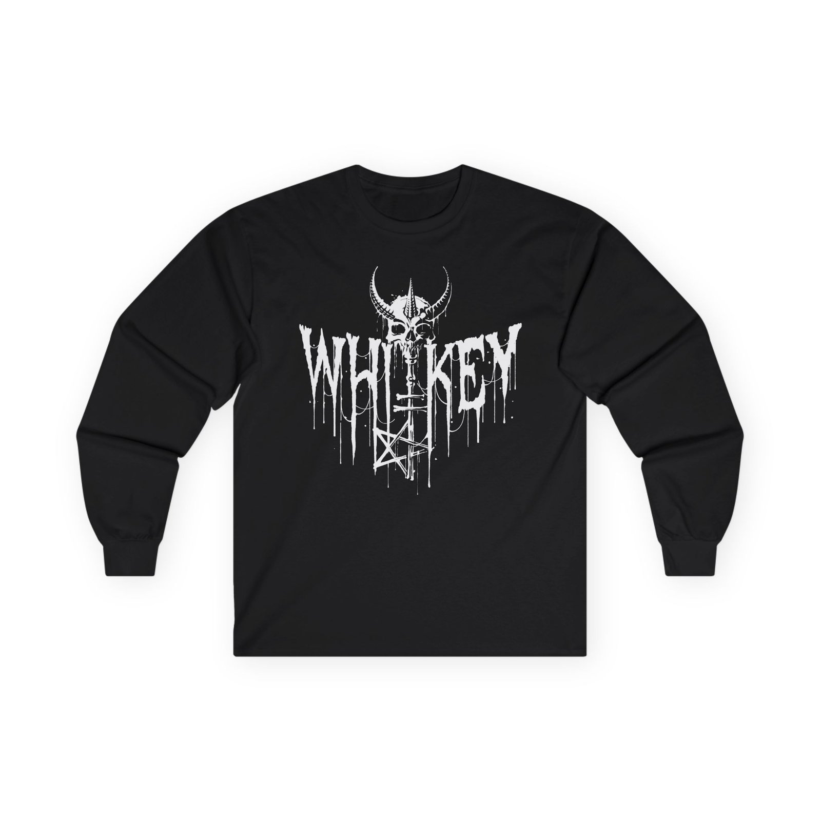 Whipkey Skull Key Logo Long Sleeve Tshirt