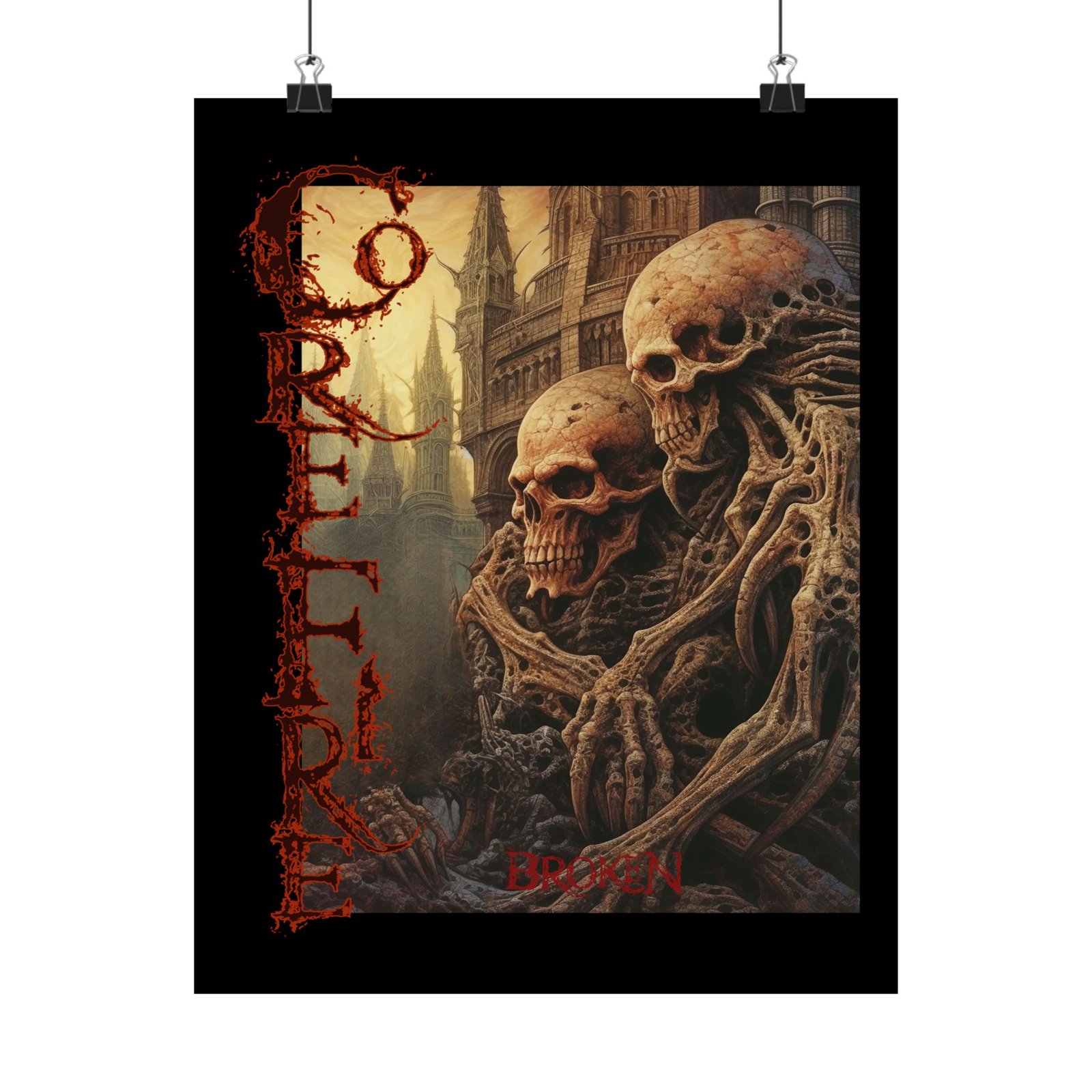 Core Fire - Broken Poster Prints (210gsm) - Image 6