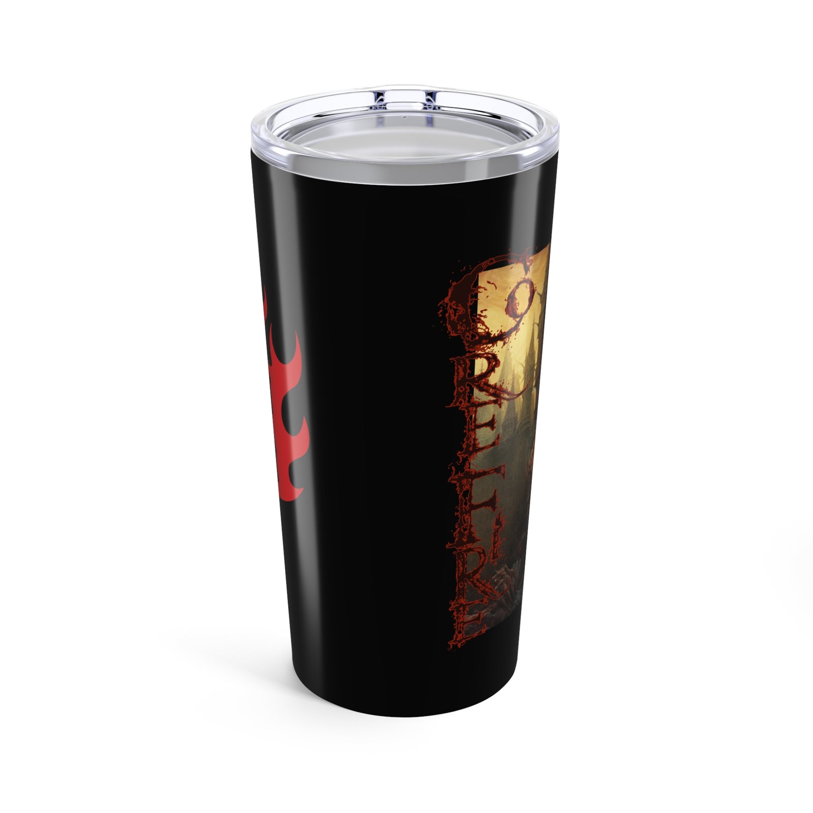 Core Fire - Broken 20oz Stainless Steel Tumbler - Image 3