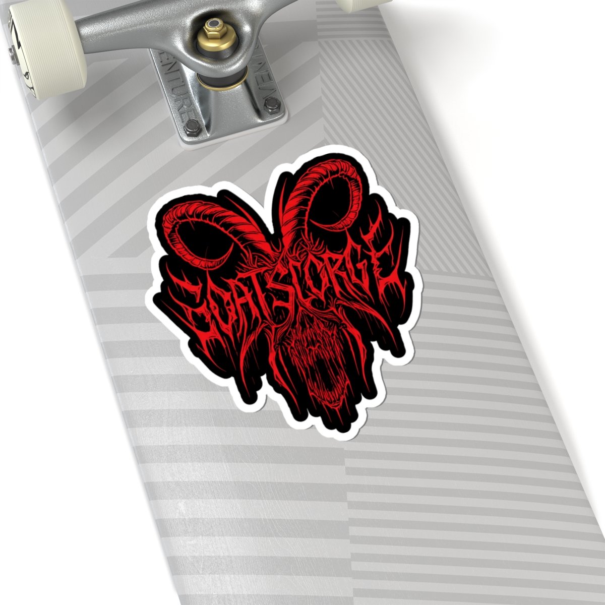 Goatscorge New Logo 2025 Die Cut Stickers