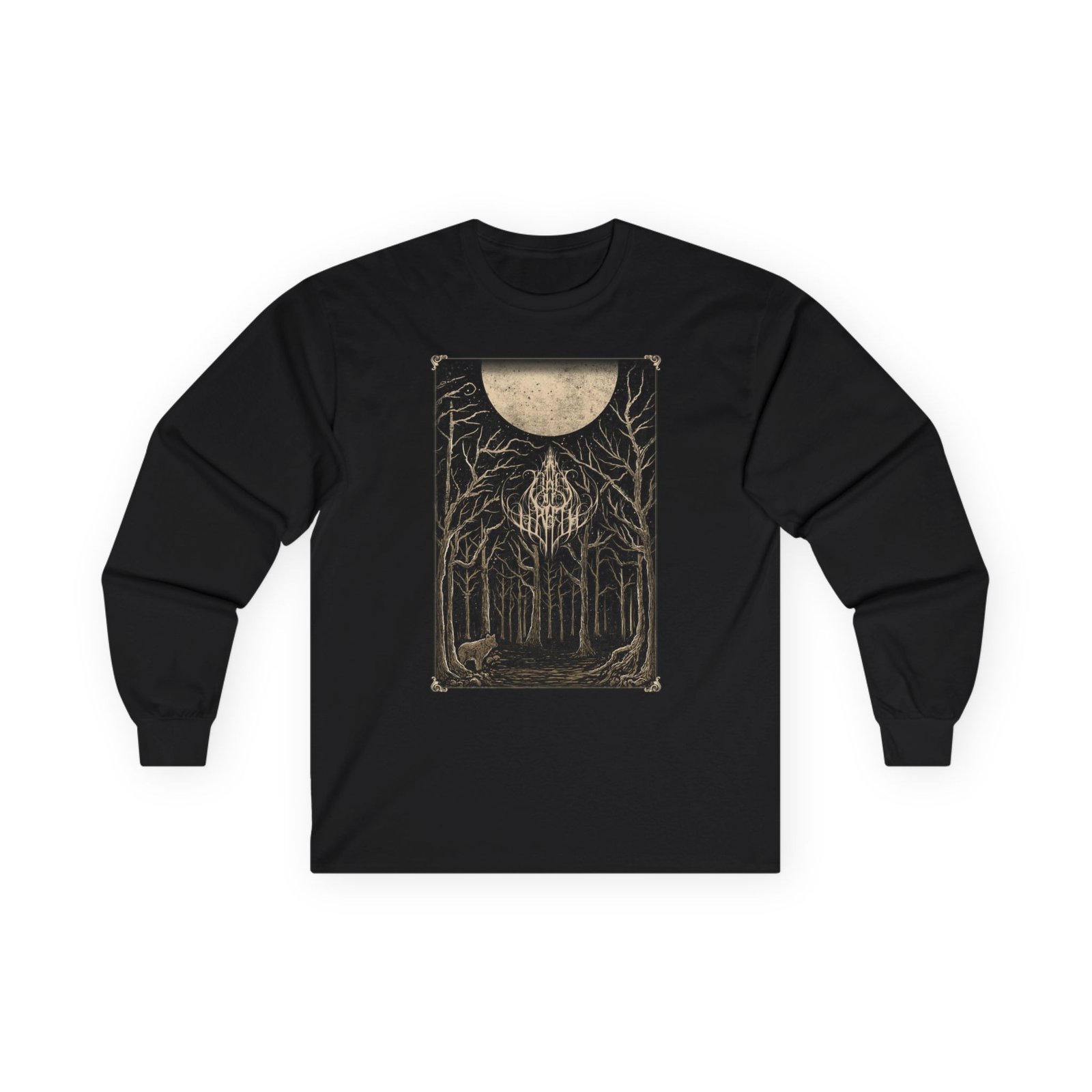 Vials Of Wrath - Alone In The Wilderness Long Sleeve Tshirt