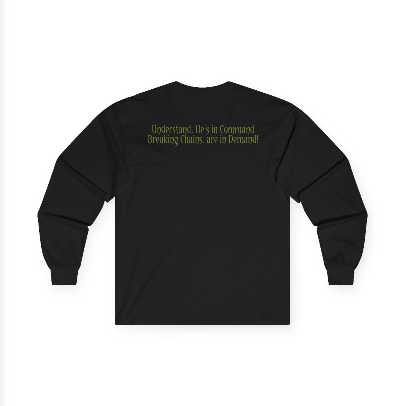 Weapons Of God Logo Long Sleeve Tshirt (2-Sided)