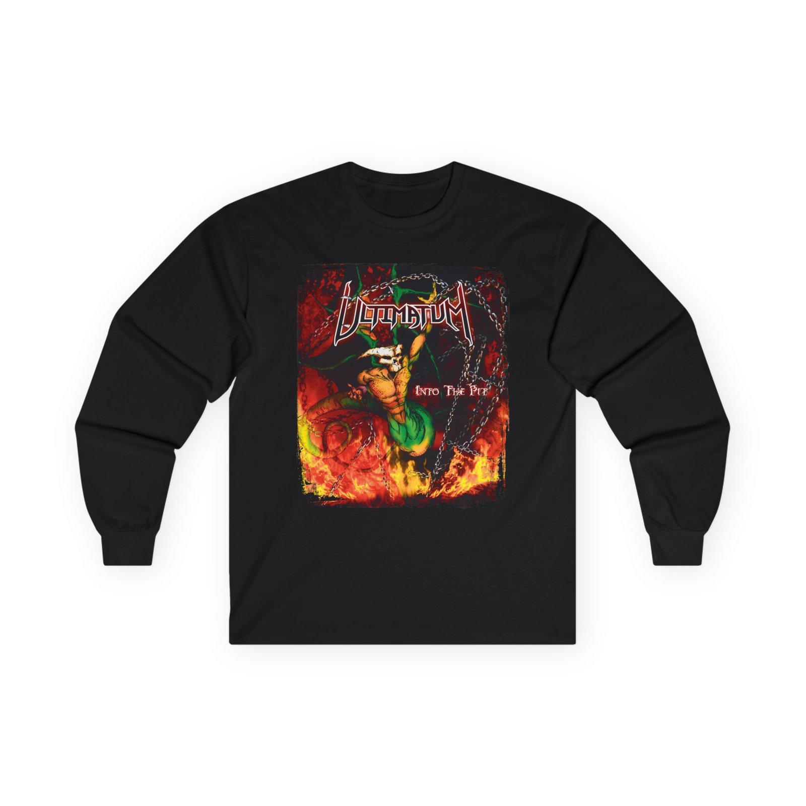 Ultimatum - Into The Pit Long Sleeve Tshirt (2-Sided)