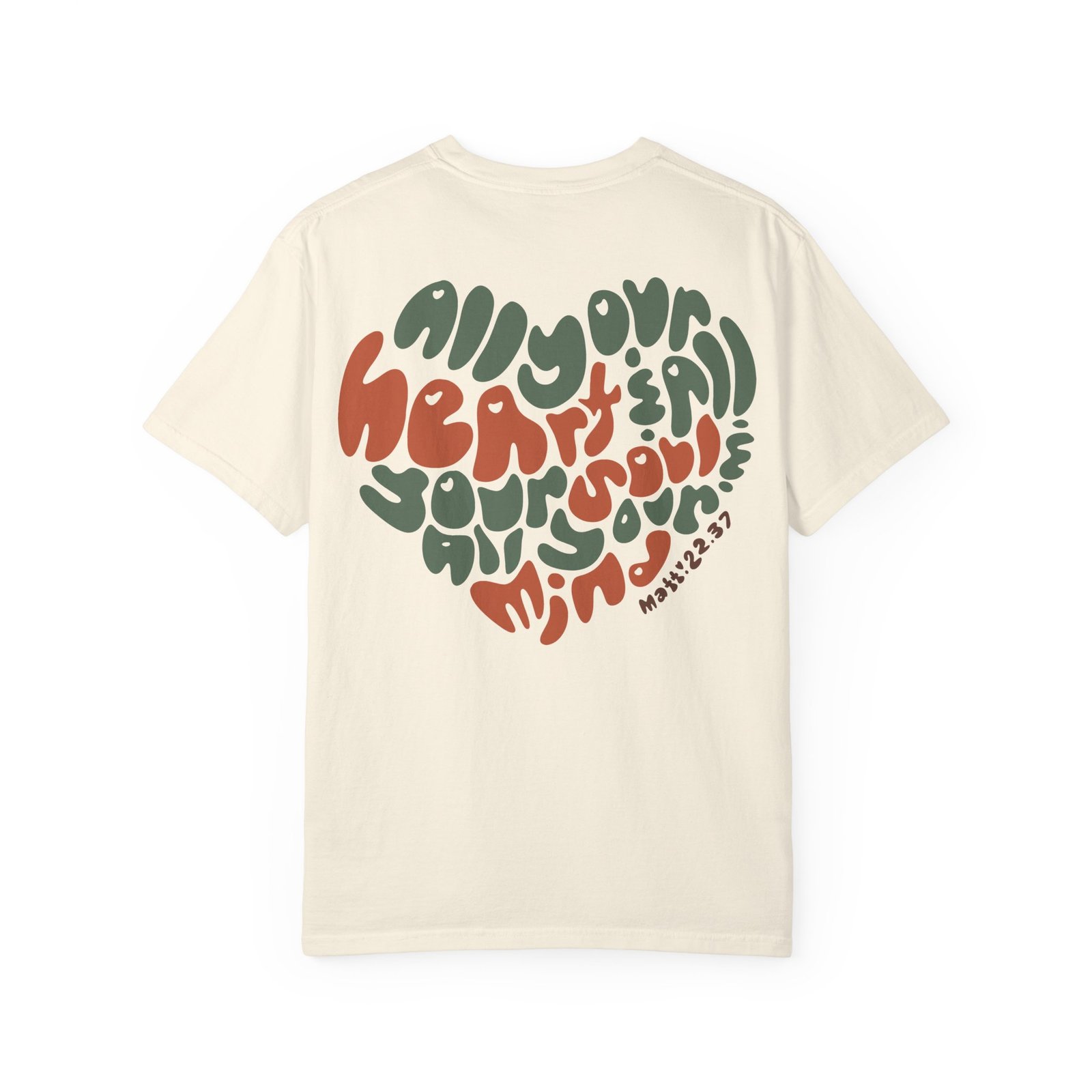 Heart Soul And Mind - Limited Fall Edition Unisex Garment-Dyed T-shirt - Image 6