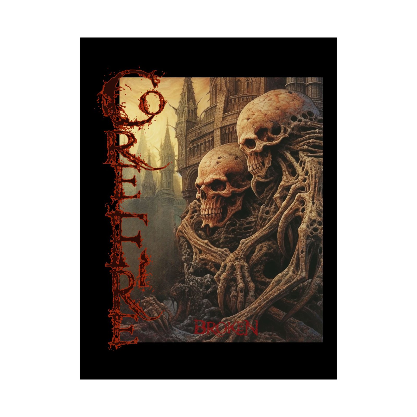 Core Fire - Broken Poster Prints (210gsm) - Image 17