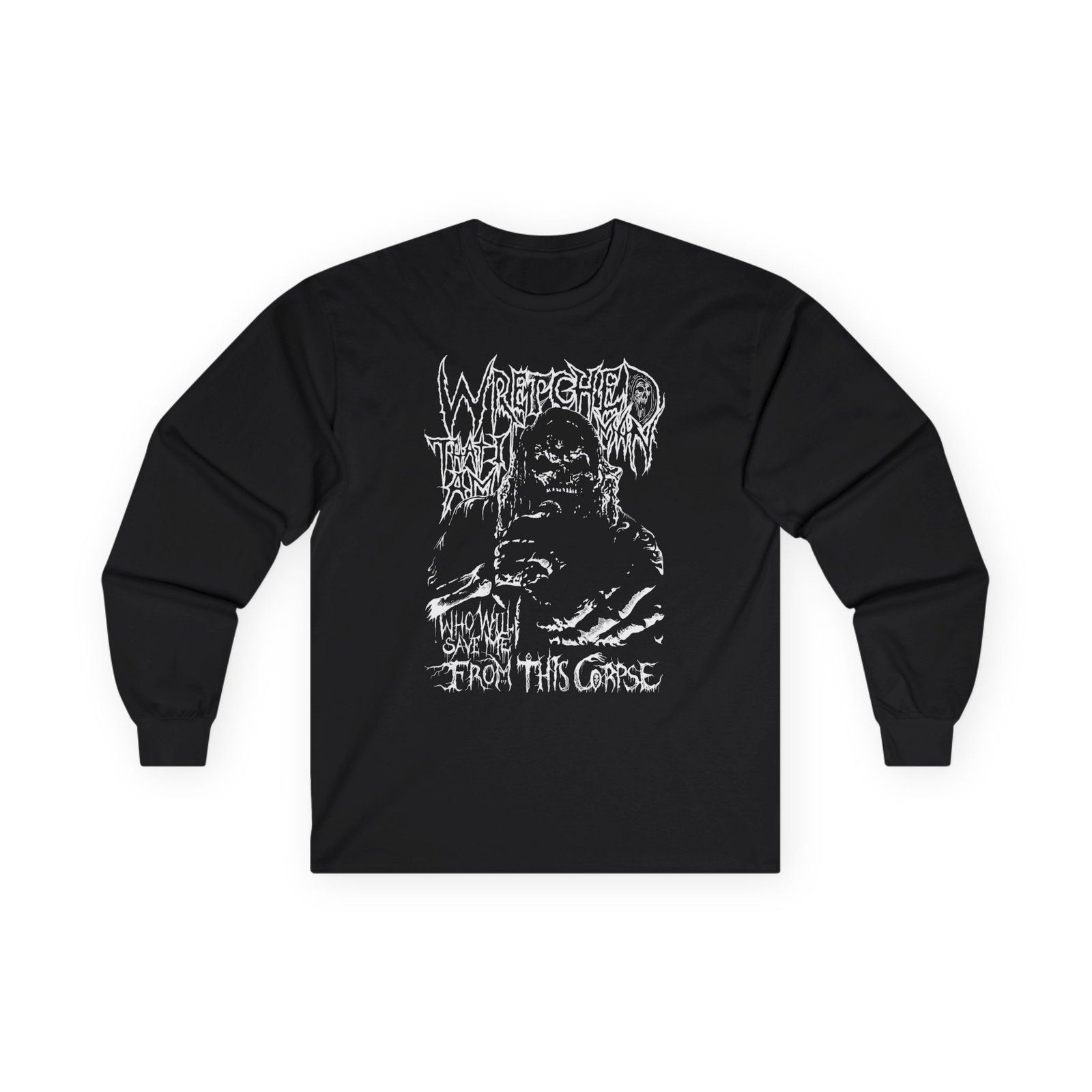 Wretched Graverobber - Who Will Save Me Long Sleeve Tshirt