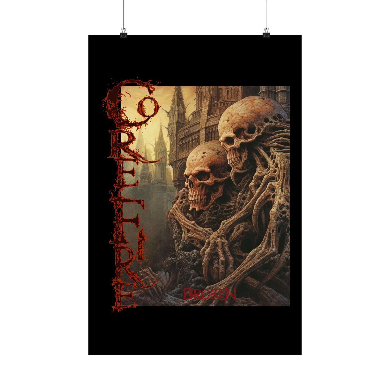 Core Fire - Broken Poster Prints (210gsm) - Image 22
