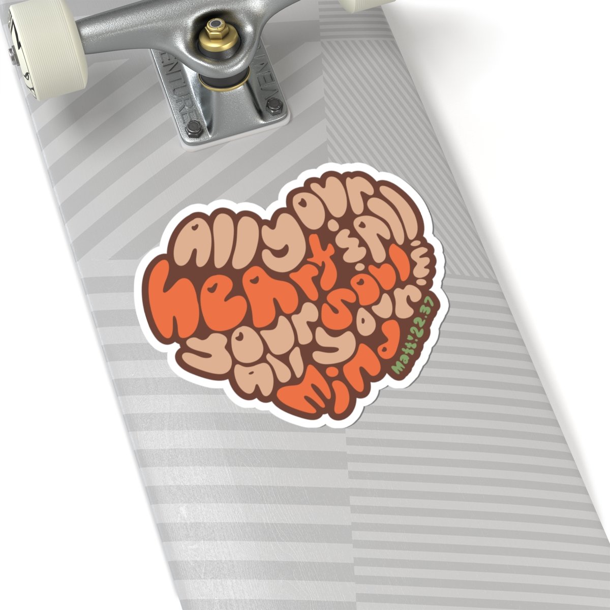 Heart Soul And Mind - Limited Fall Edition Die Cut Stickers