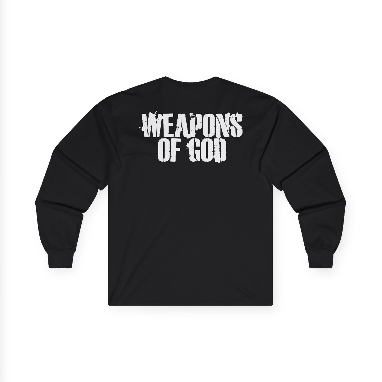 Weapons Of God Emblem Logo Long Sleeve Tshirt (2-Sided) - Image 2