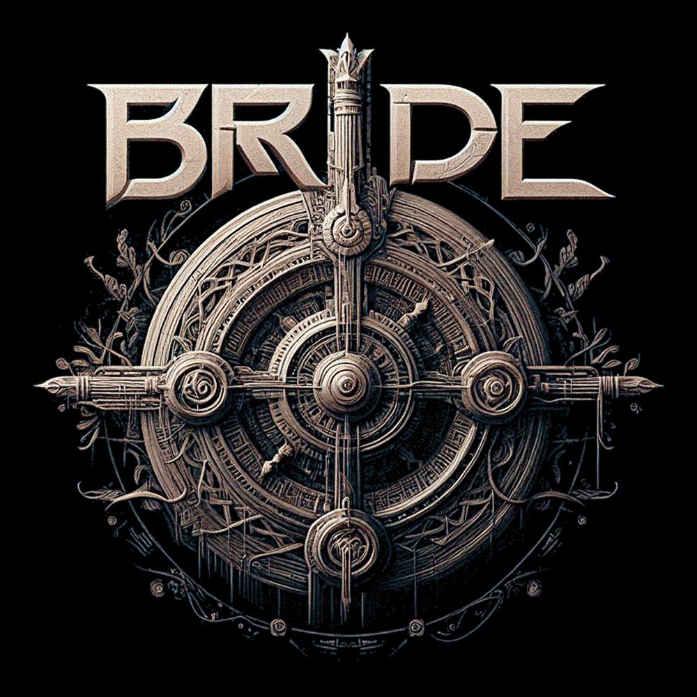 Bride - Lost Reels 4 - Black Denim Printed Patches (2 sizes)