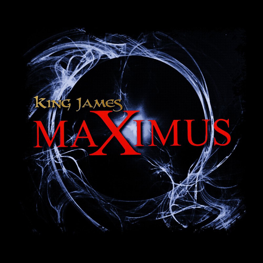 King James - Maximus - Black Denim Printed Patches (2 sizes)