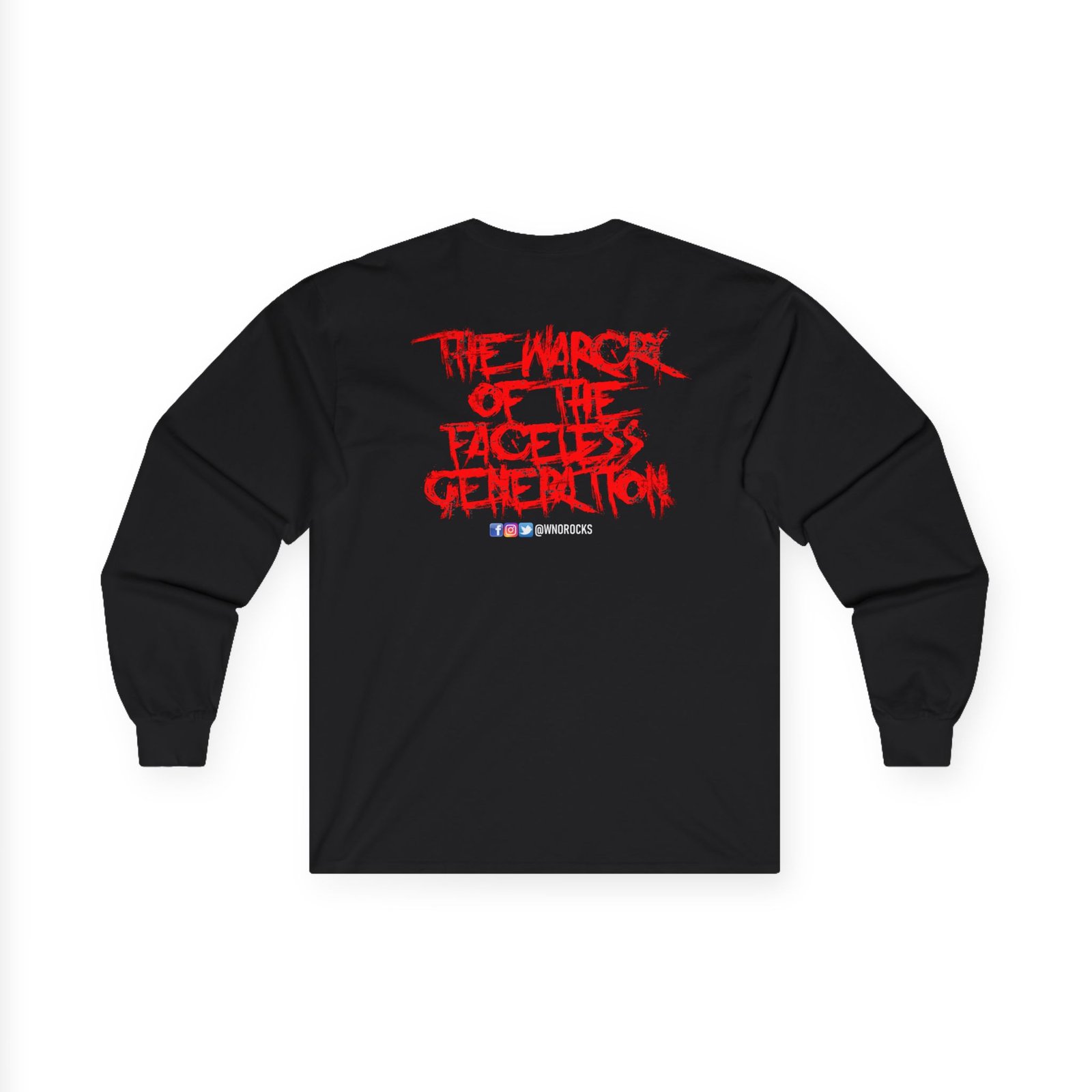 Warriors Night Out Long Sleeve Tshirt (2-Sided) - Image 2
