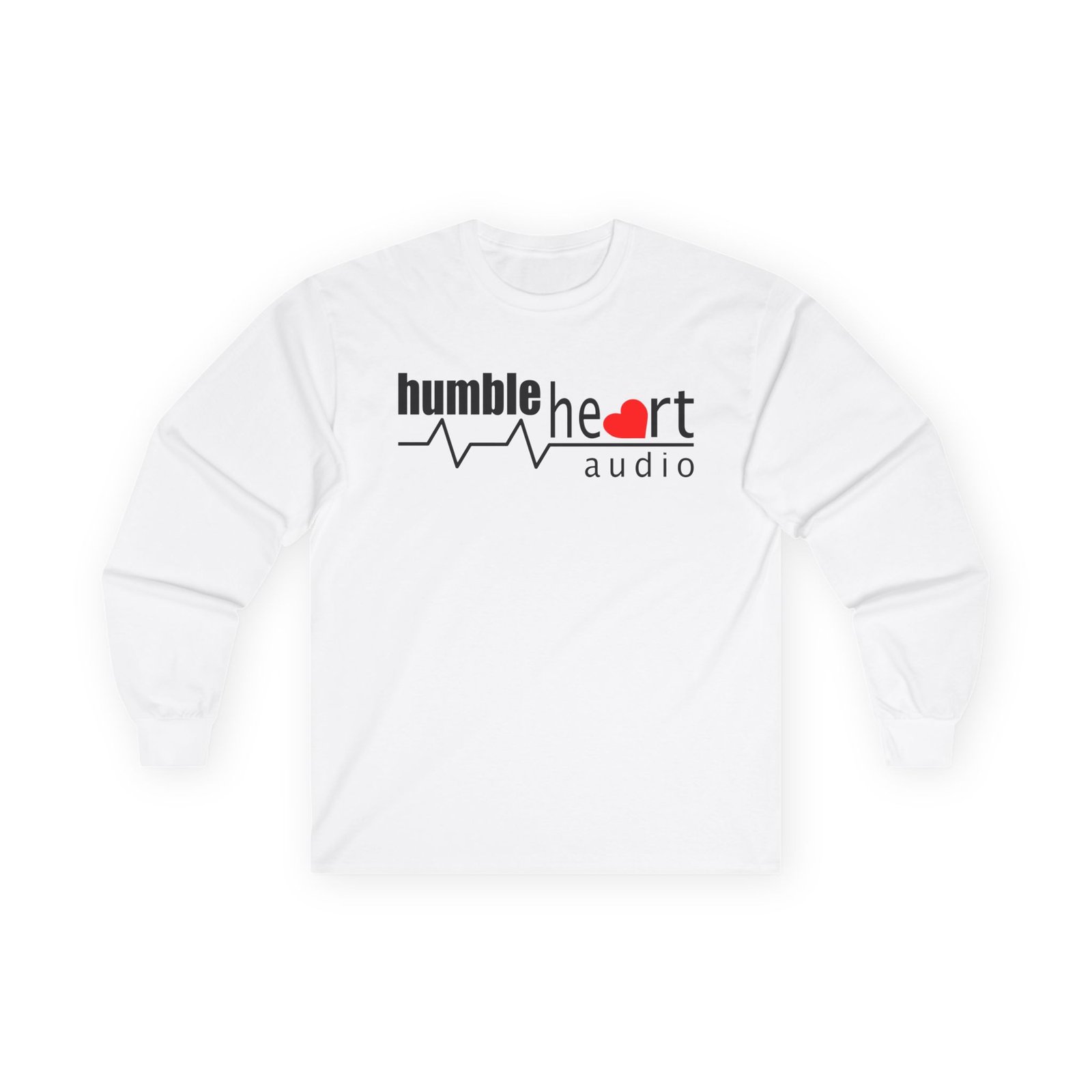 Humble Heart Audio Logo Long Sleeve Tshirt - Image 4