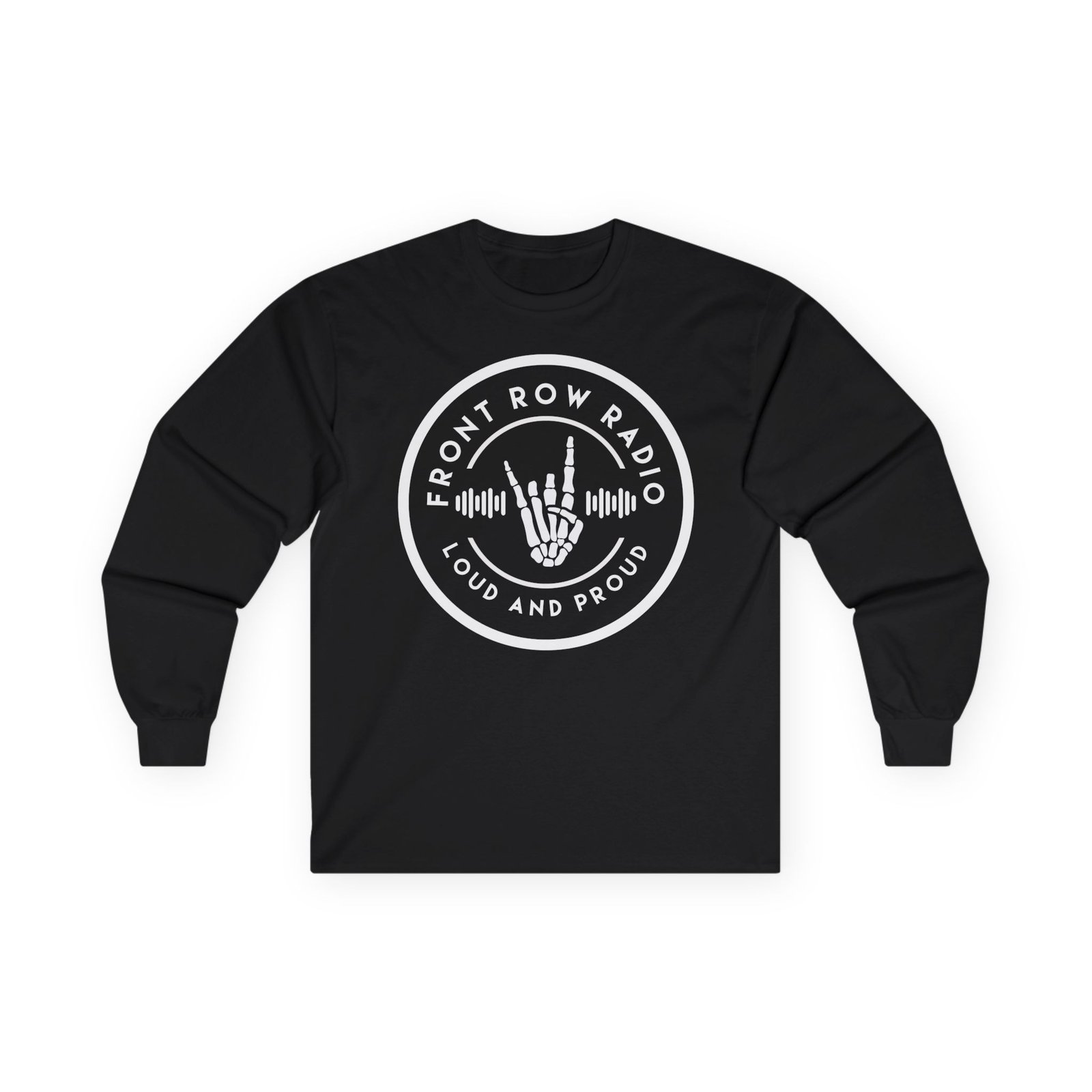 Front Row Radio Logo Long Sleeve Tshirt