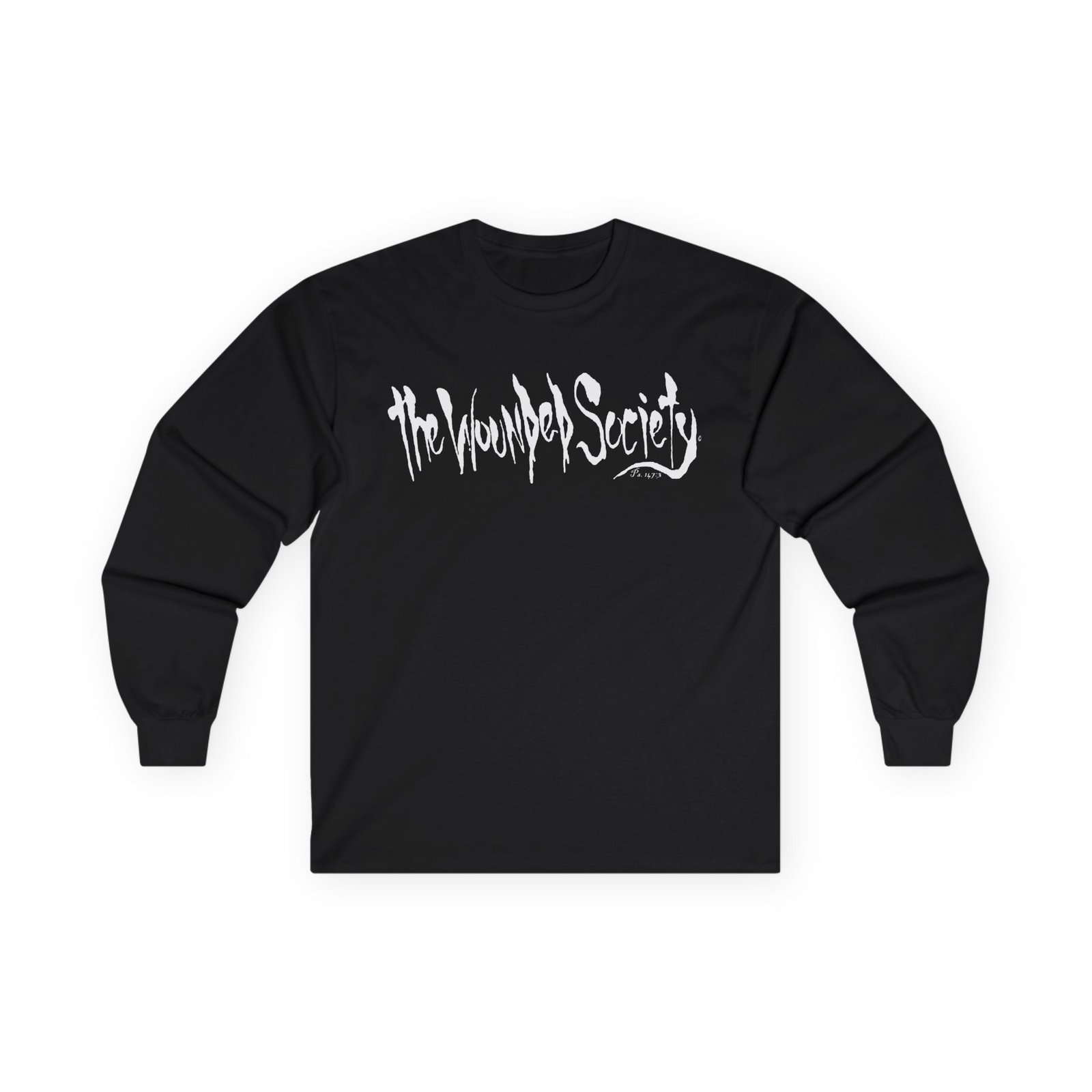The Wounded Society Logo Long Sleeve Tshirt