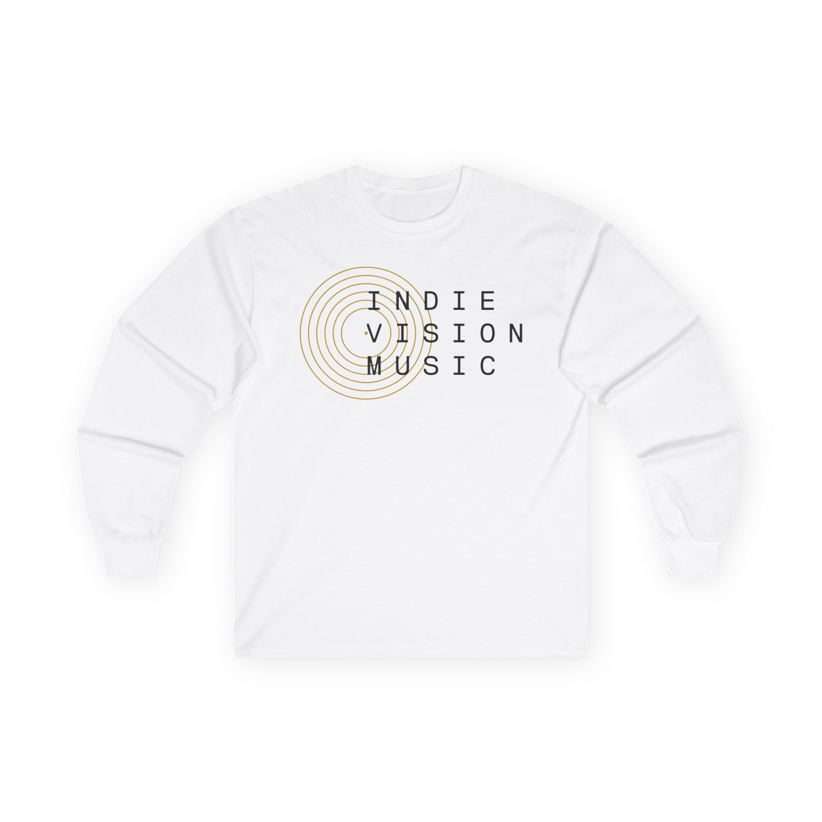 Indie Vision Music Logo Long Sleeve Tshirt - Image 4