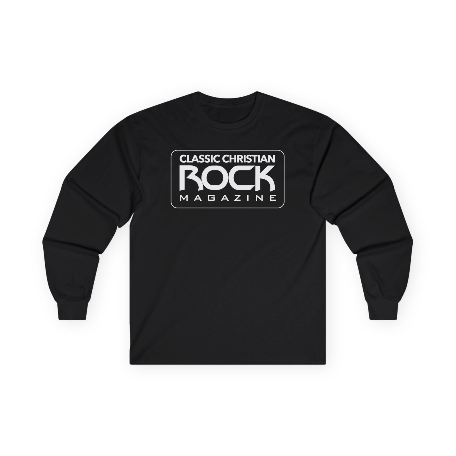 Classic Christian Rock Magazine Long Sleeve Tshirt (2-Sided)