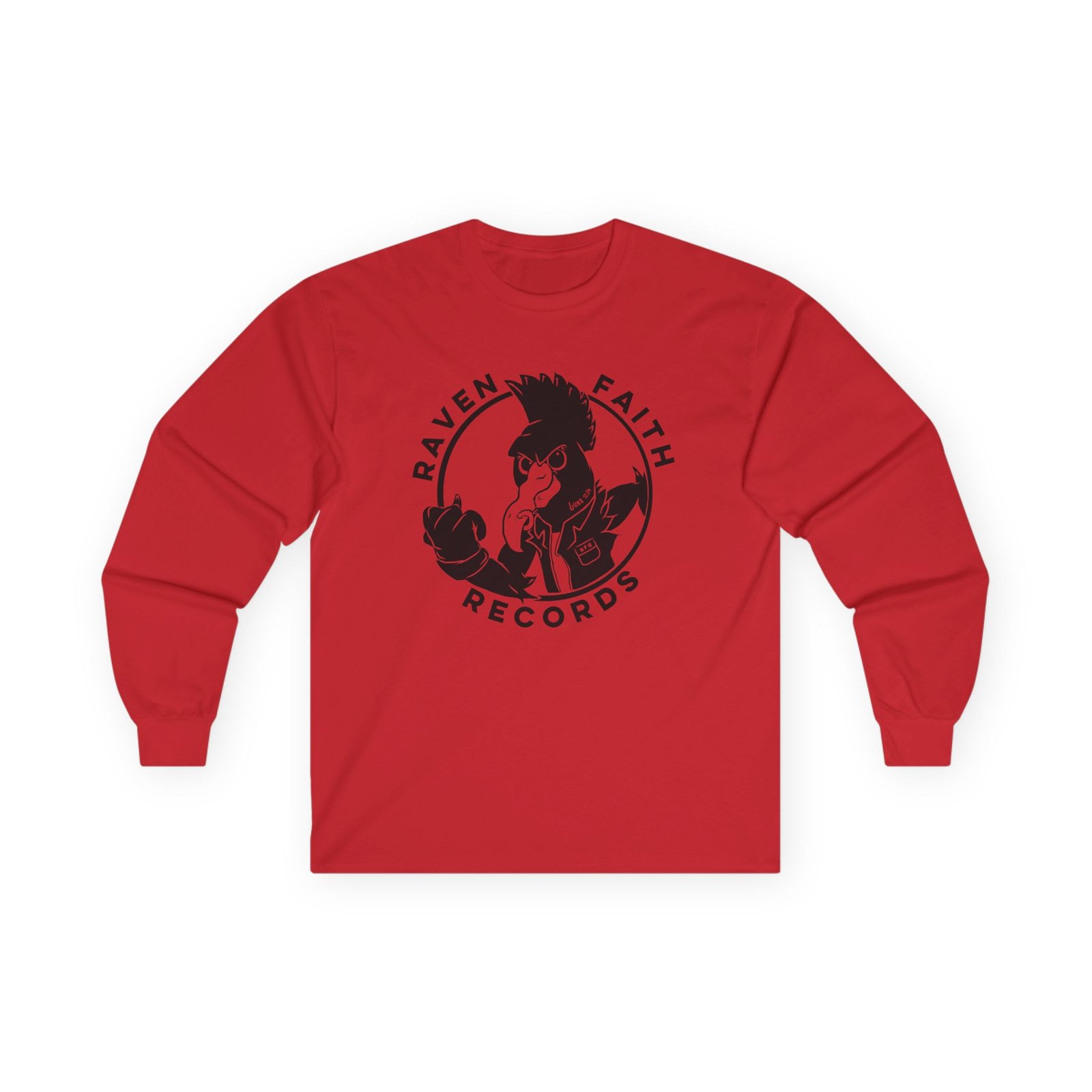 Raven Faith Records Long Sleeve Tshirt - Image 10
